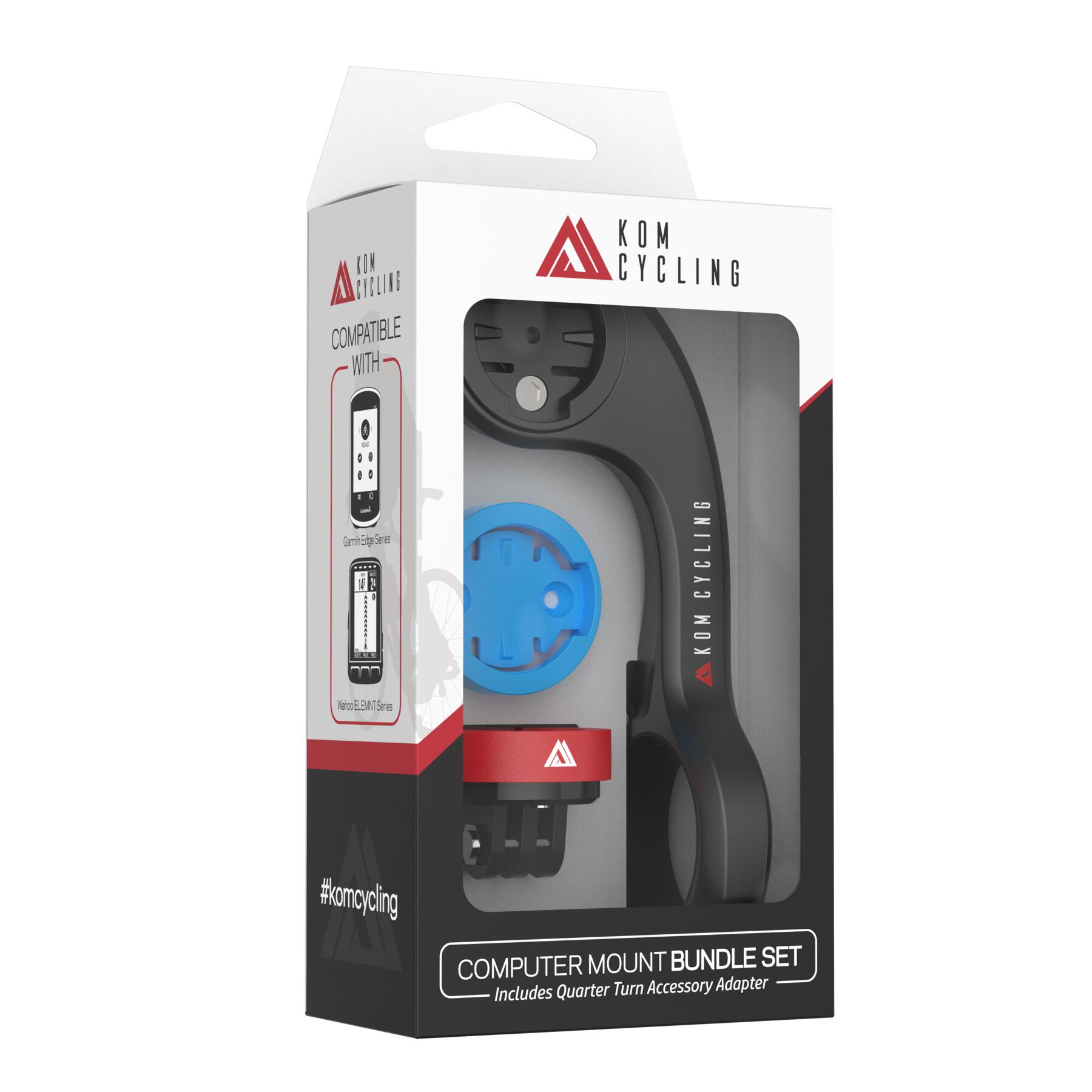 Uchwyt Garmin / Wahoo wraz z GoPro (zestaw) - Kom Cycling - CM06CK