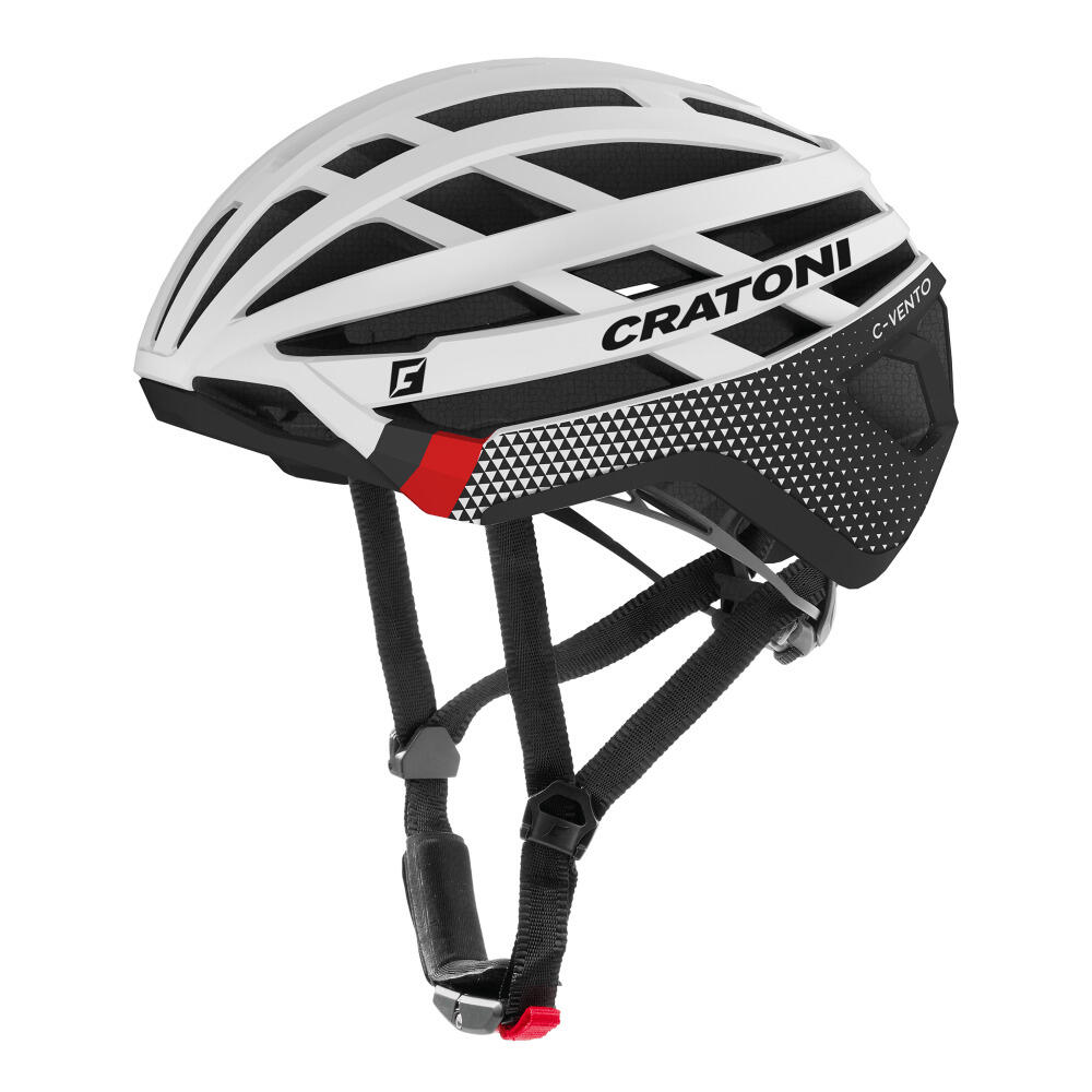 Kask Gravel C-Vento biały błyszczący/matowy