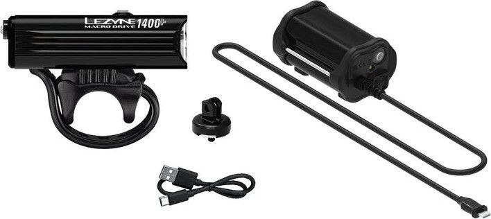 Lezyne Macro Drive 1400+ Loaded Kit Gloss Black