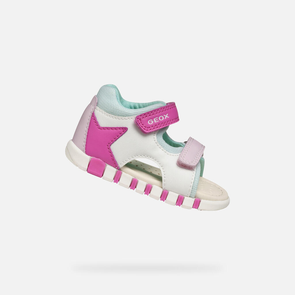 Sandały GEOX B SANDAL IUPIDOO GIR Rose