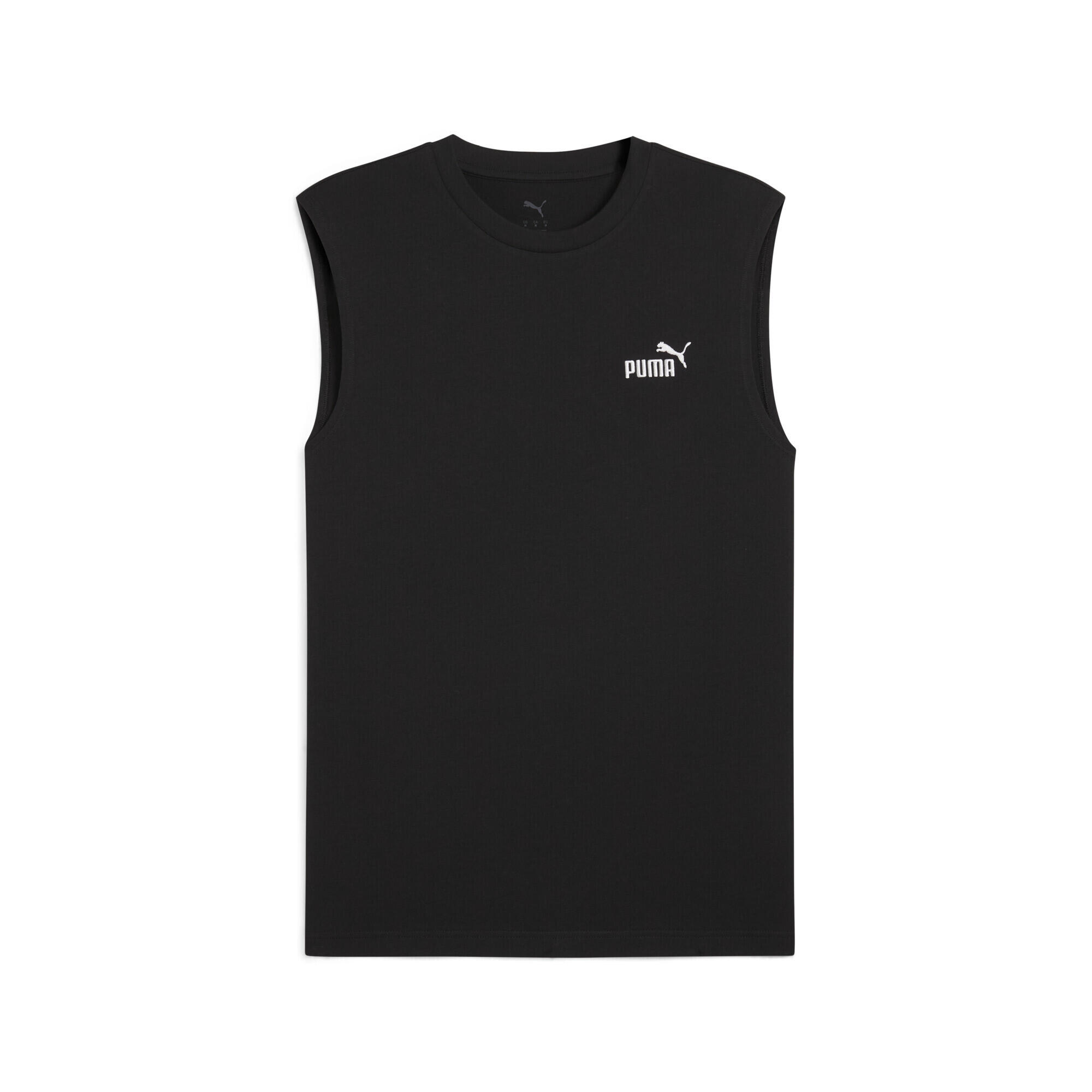 Męska koszulka bez rękawów Essentials z logo No. 1 PUMA