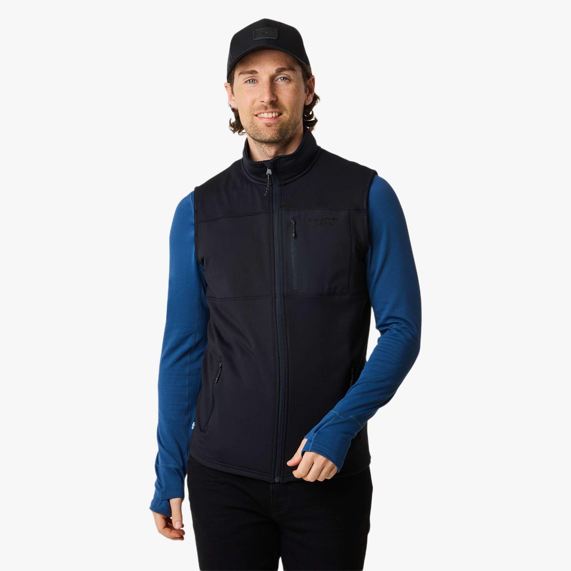 Kamizelka Outdoor Wędrówki Mężczyzna Trondheim Oddychający