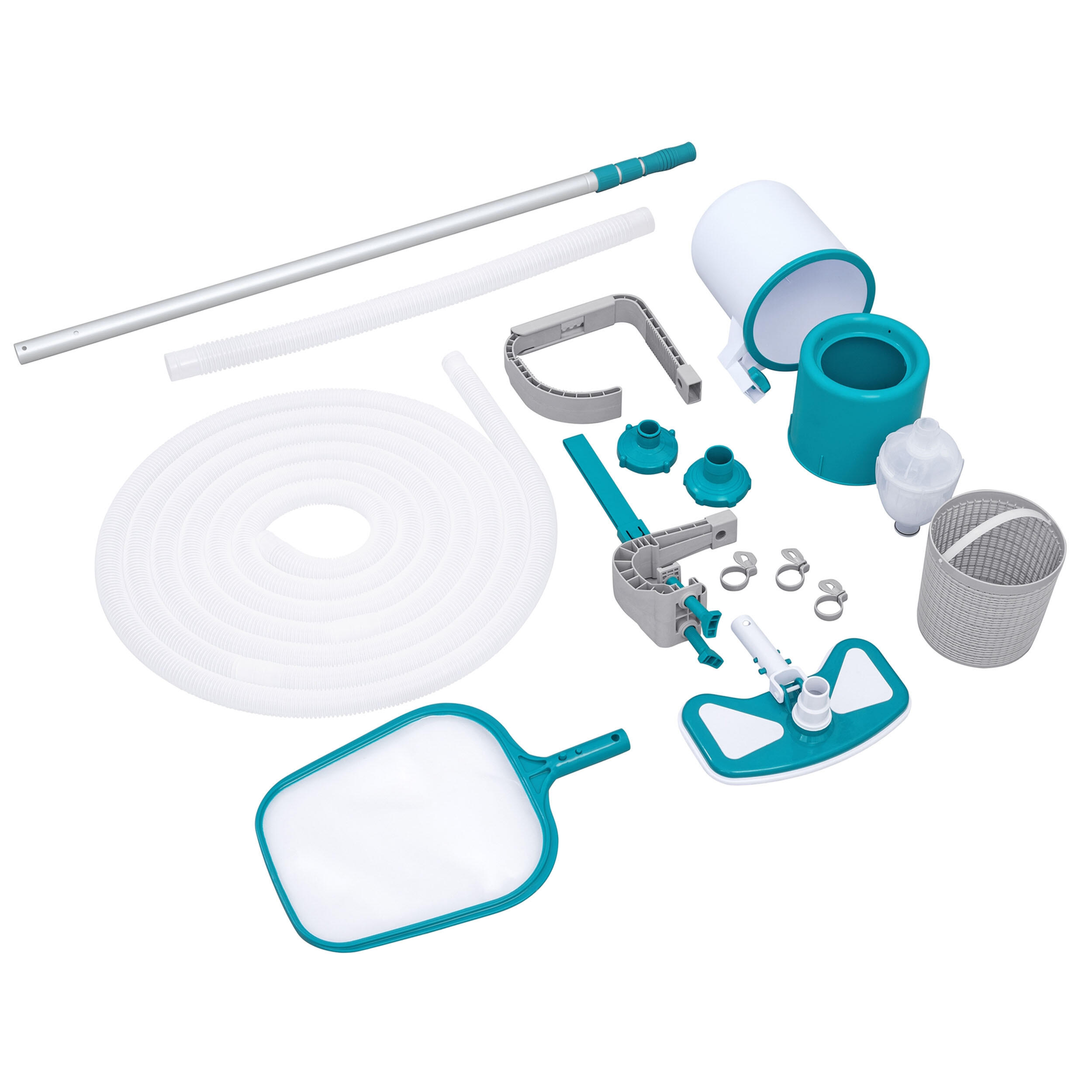 Zestaw do czyszczenia basenu odkurzacz skimmer 4w1 Deluxe Bestway