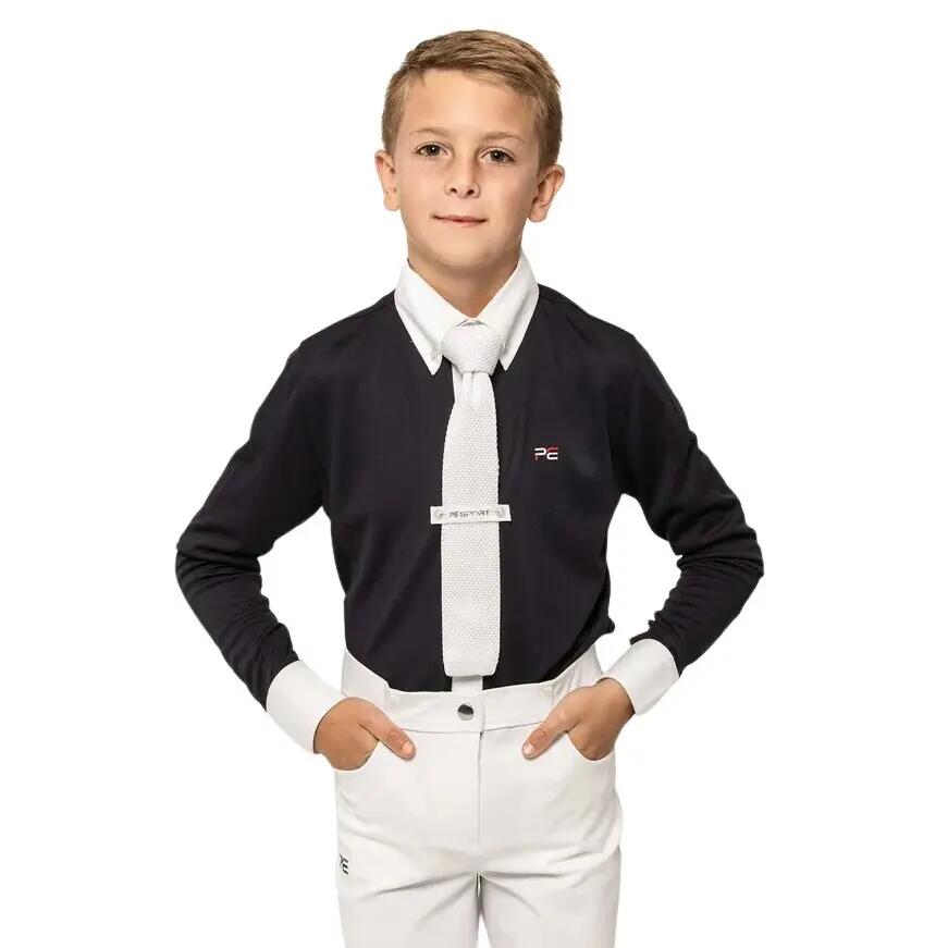 Koszulka jeździecka z krótkim rękawem dla dzieci Premier Equine Mini Antonio