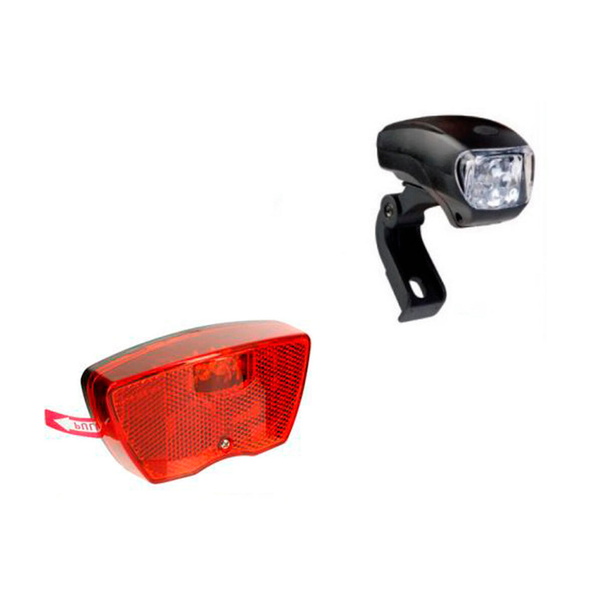 Przednia i tylna lampka