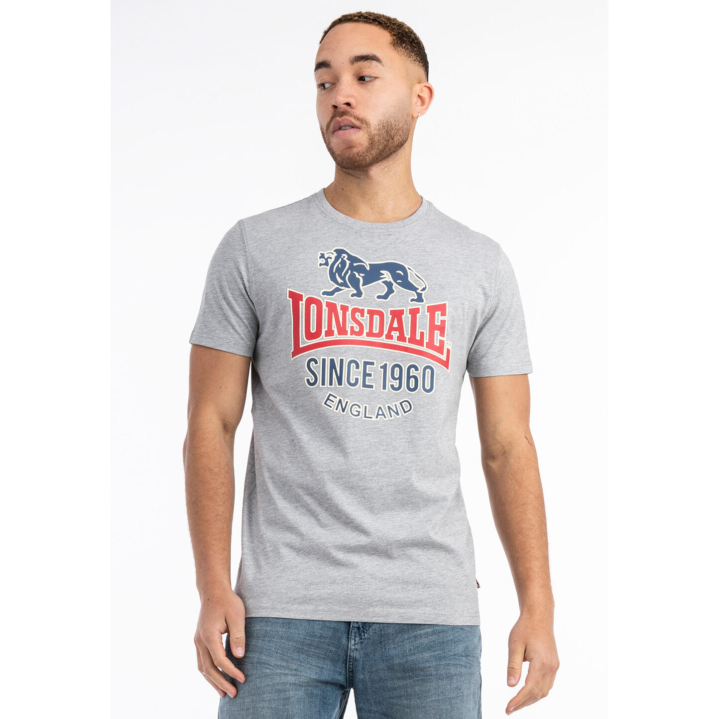 T-shirt o klasycznym kroju Lonsdale Gonfirth