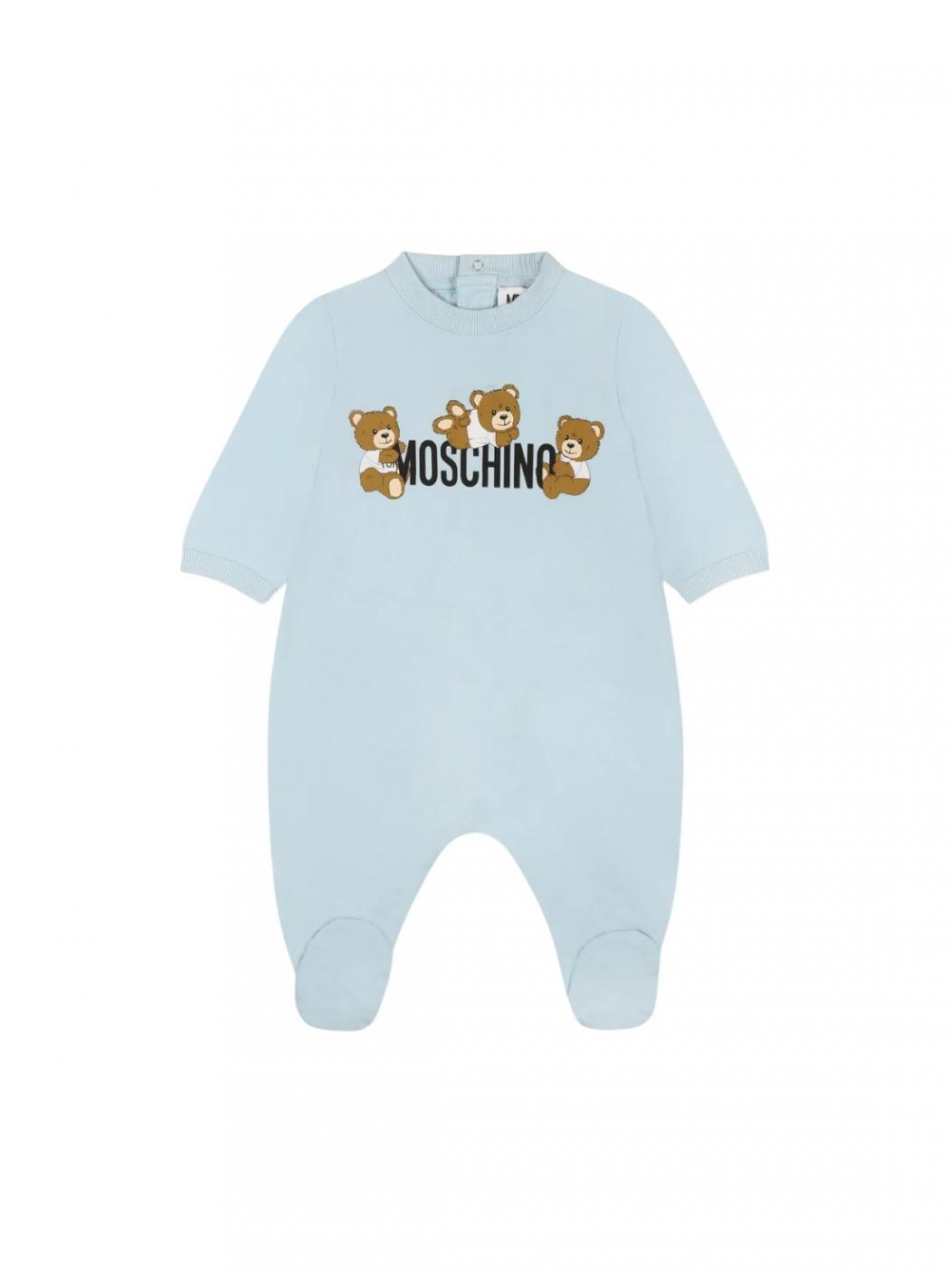 Abbigliamento chłopięce moschino celeste