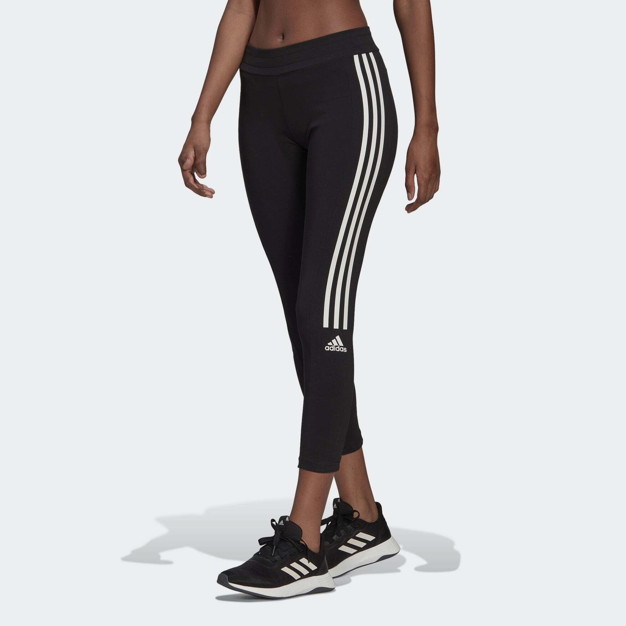 Legginsy damskie adidas Aeroready Designed to Move Cotton-Touch