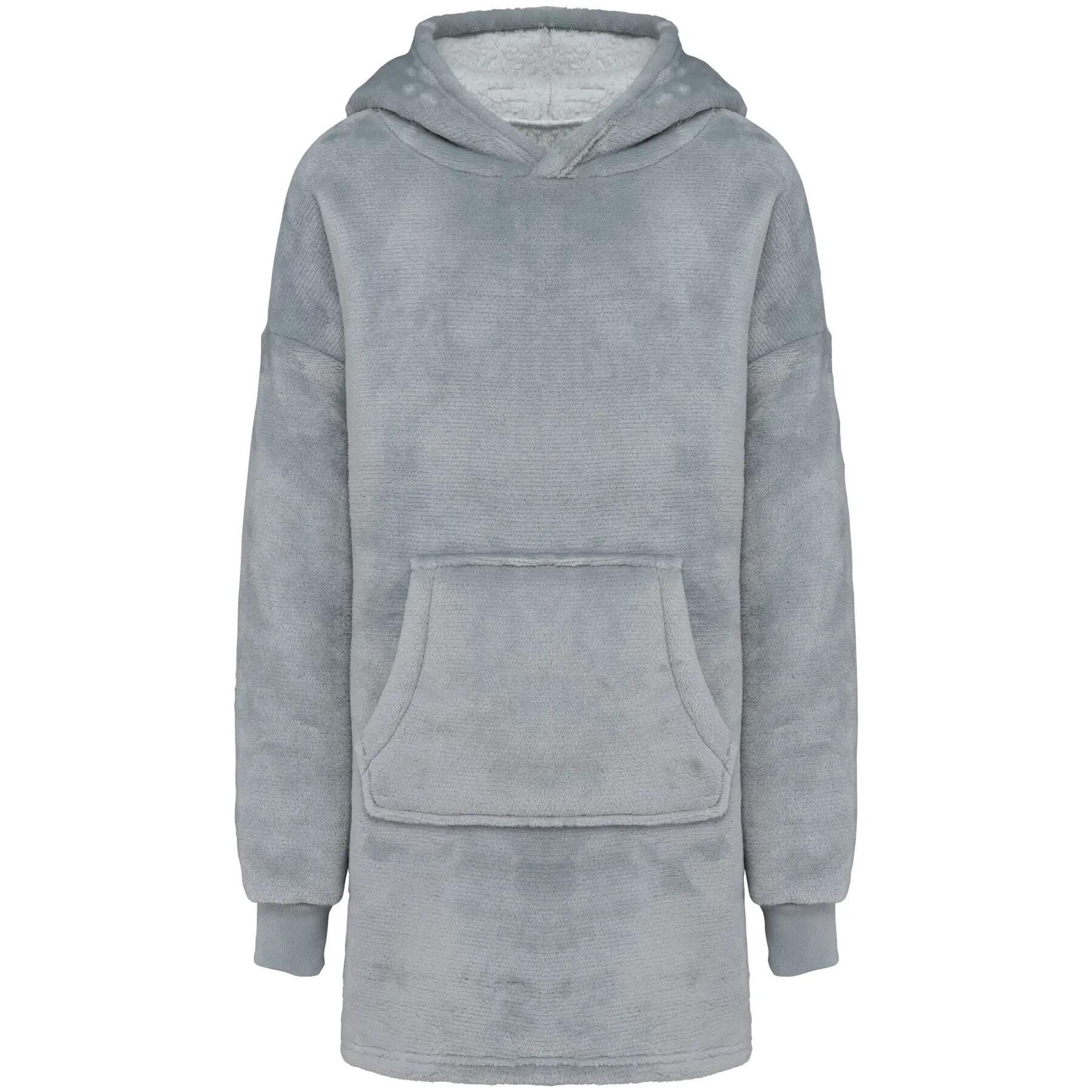 Bluza z kapturem dla dzieci Kariban Plaid