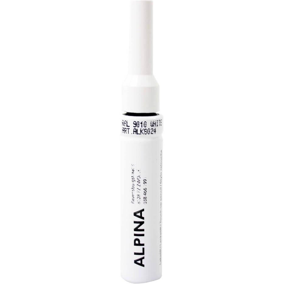Alpina Lakstift White RAL 9010 - lakier do poprawek rowerowych
