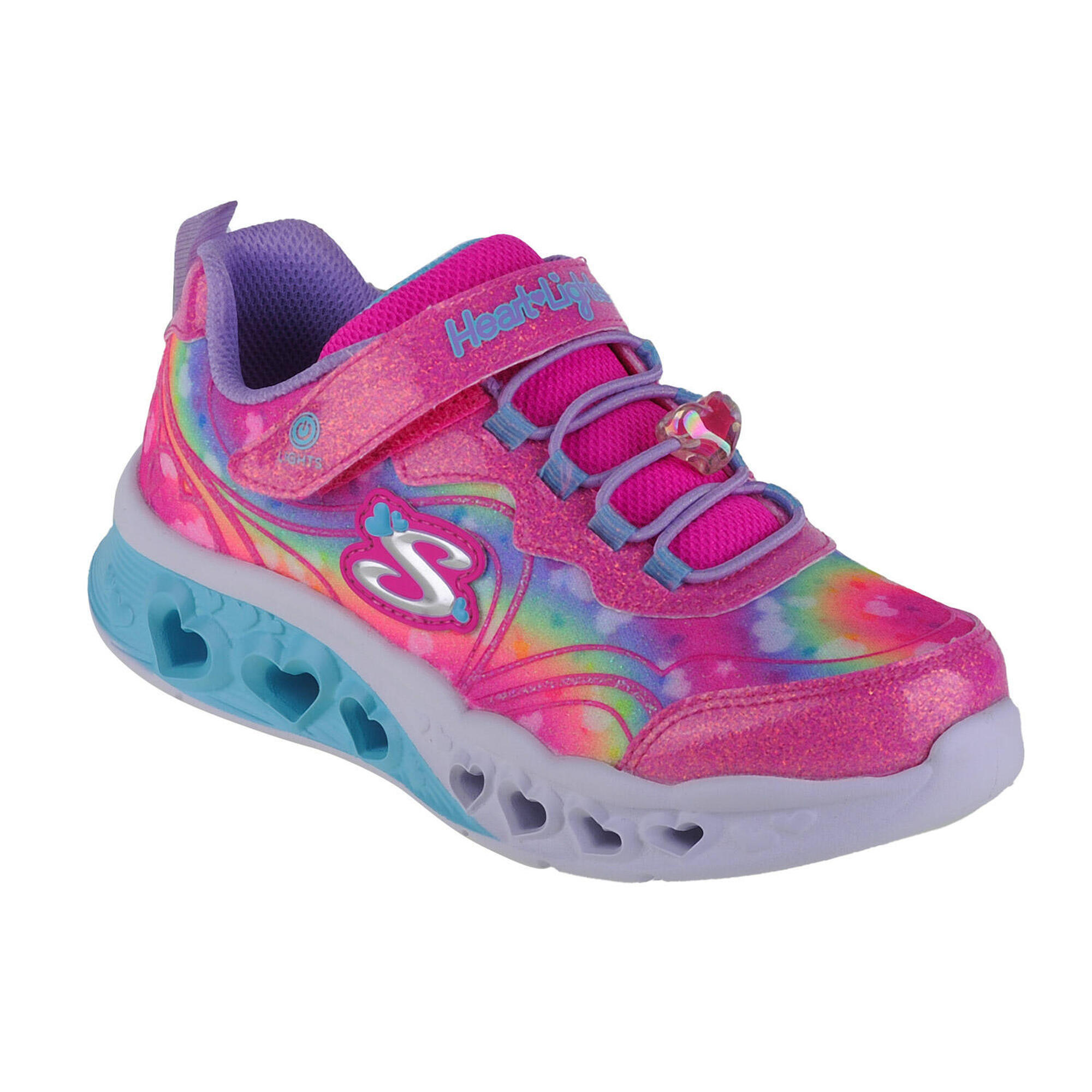 Buty sportowe Sneakersy dziewczęce  Skechers Flutter Heart Lights-Groovy Swirl