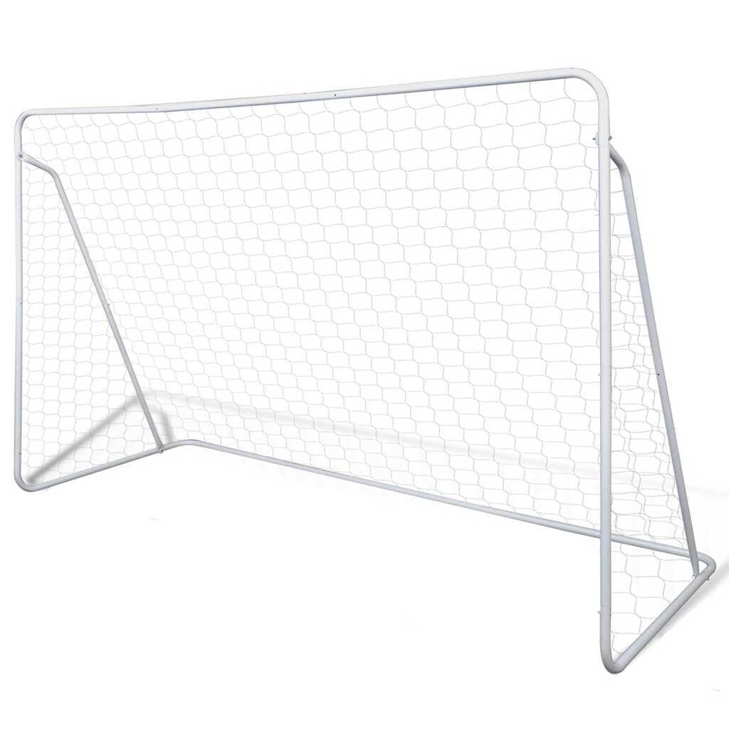 VidaXL bramka piłkarska stalowa 240 x 90 x 150 cm