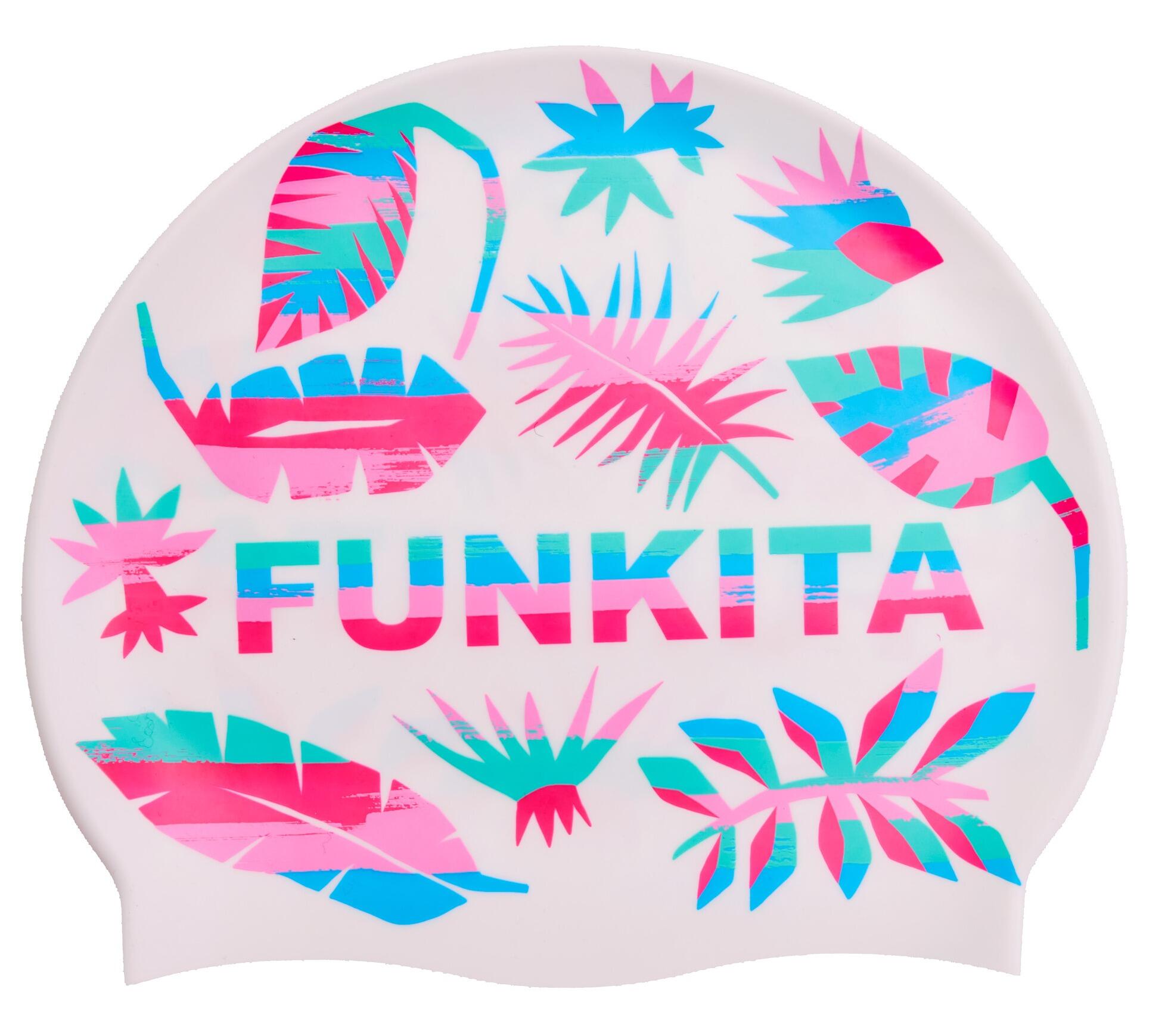 Czepek na basen silikonowy FUNKITA Lost Leaf