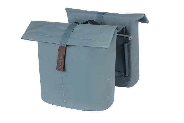Podwójna sakwa „City Double Pannier Bag MIK 2.0”, grafitowo-niebDubbele fietstas