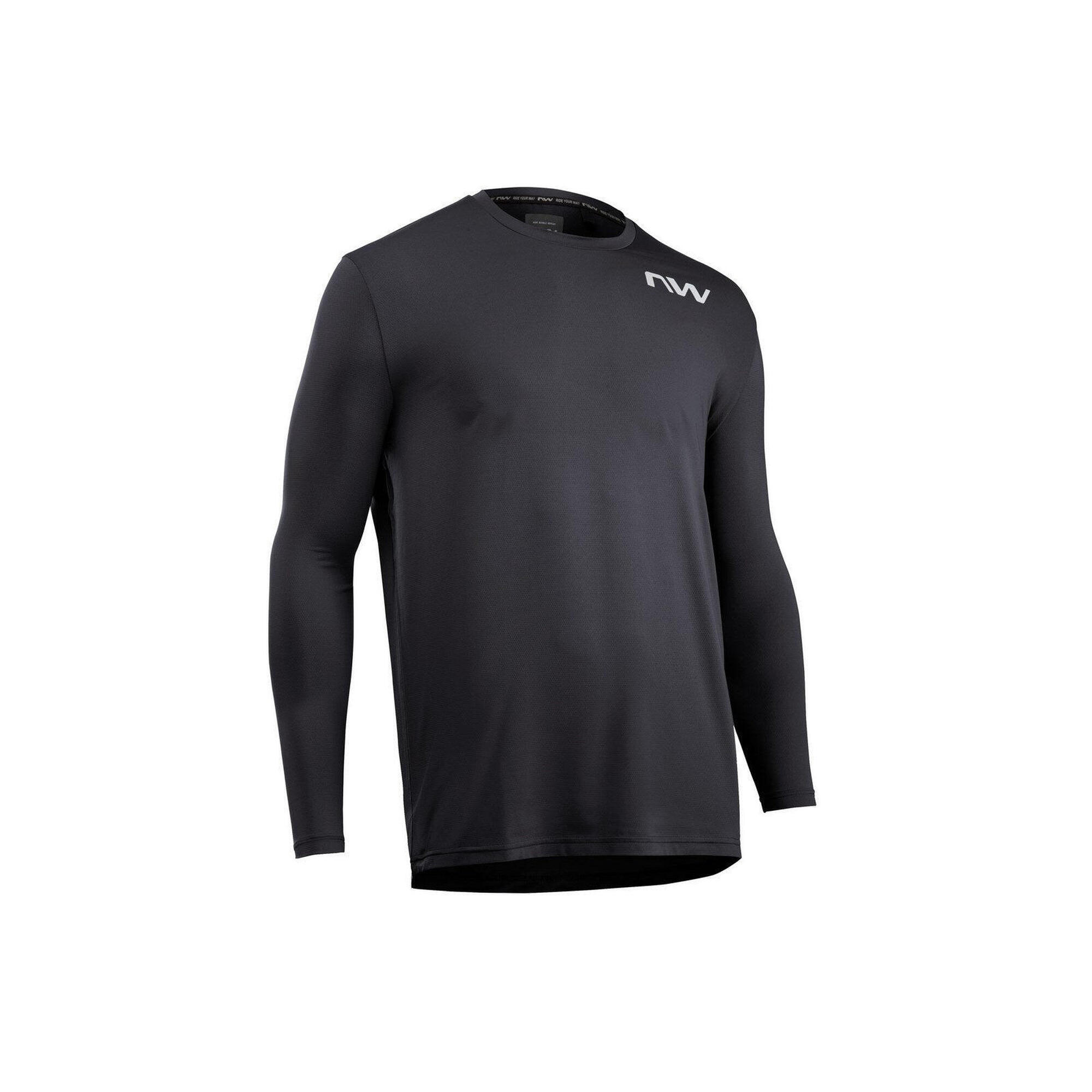 Koszulka rowerowa mtb gravel NORTHWAVE Xtrail Jersey LS czarny