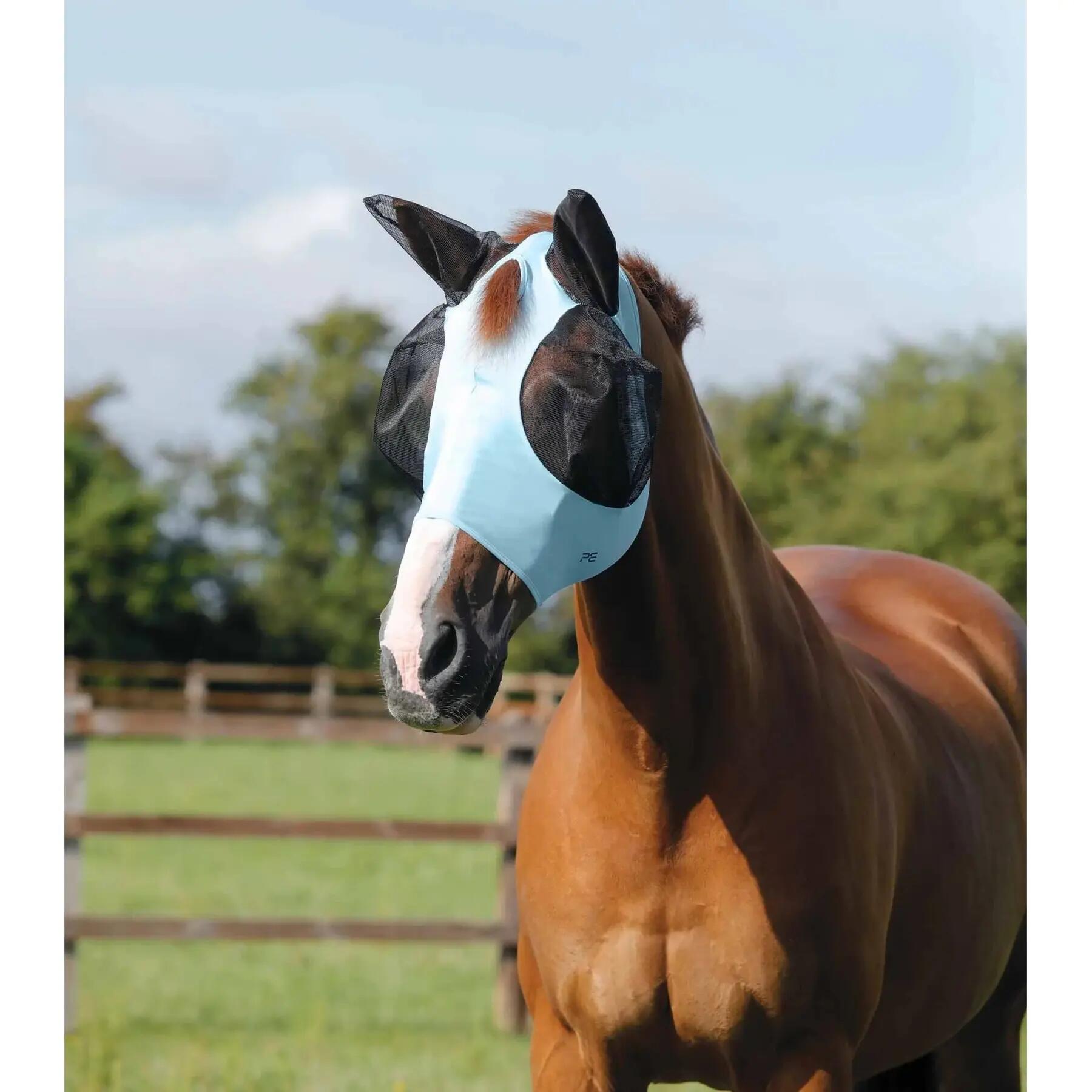 Maska na owady dla konia Premier Equine Comfort Tech Lycra