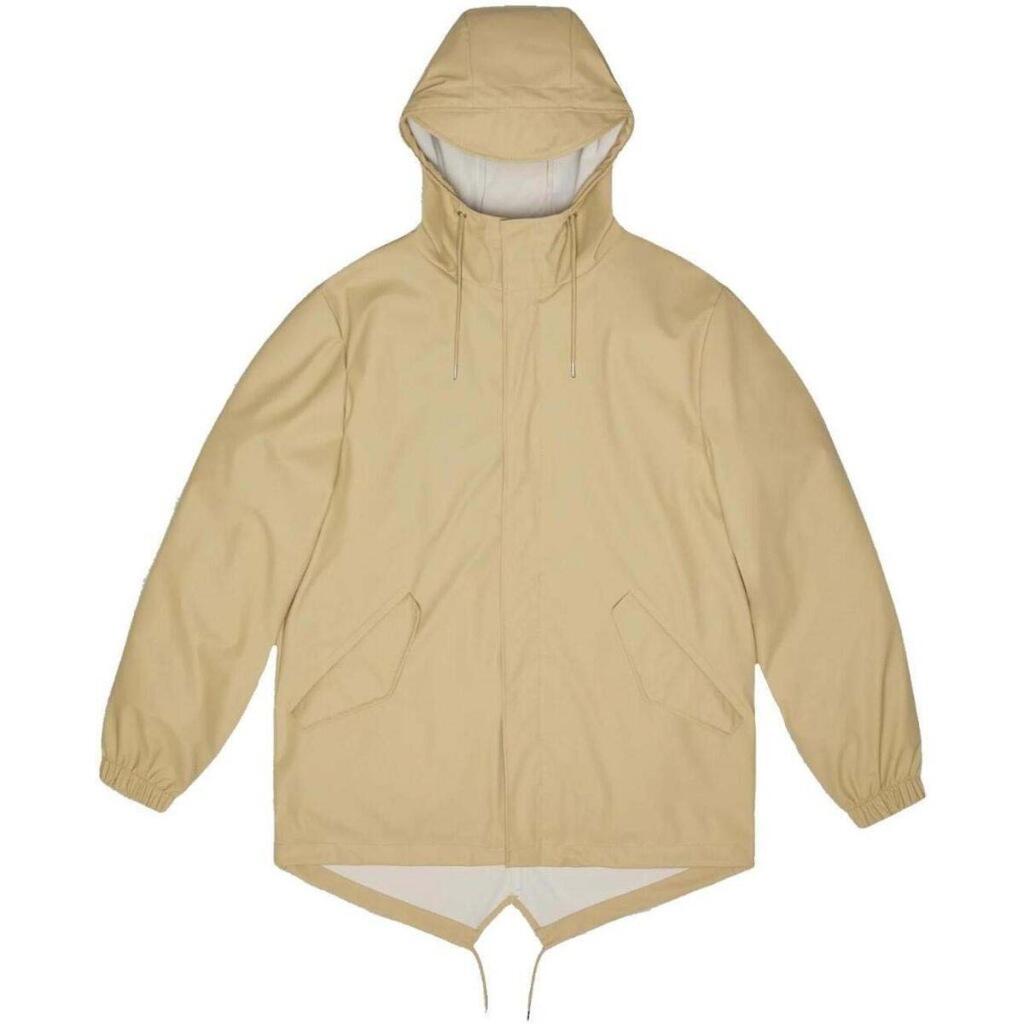 Kurtka RAINS FISHTAIL JACKET W3 Beżowy