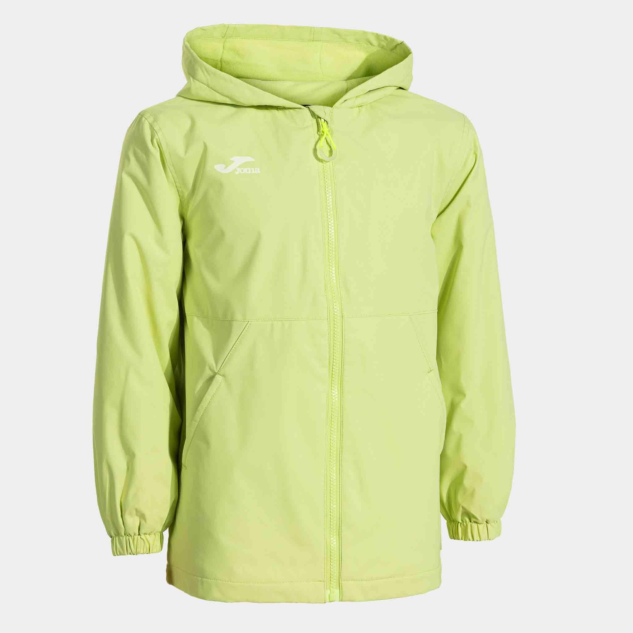 Dziecięcy anorak ocieplany Joma New Metaverse zielony 4XS