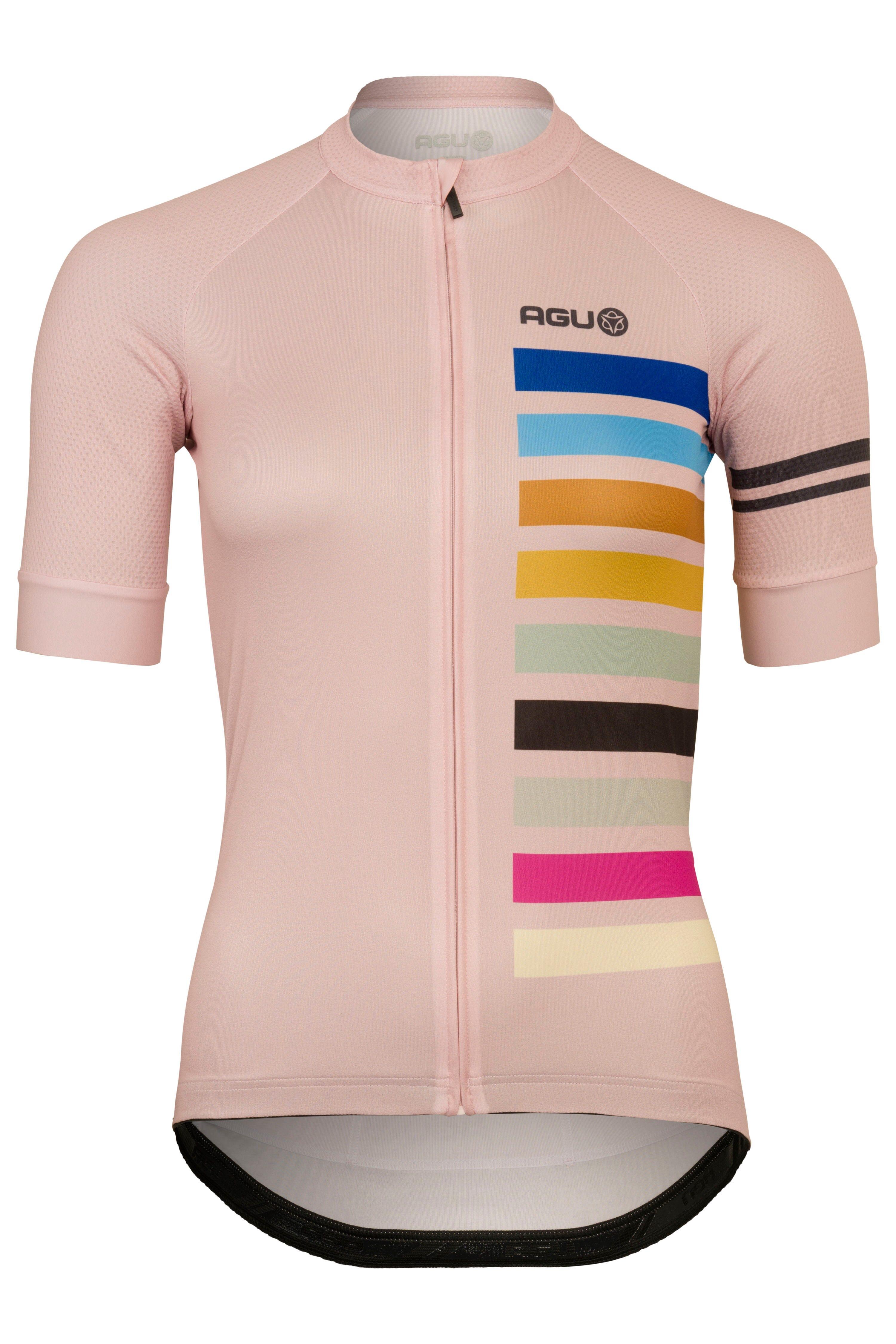 Rainbow Jersey SS Essential Women Pink Frost
