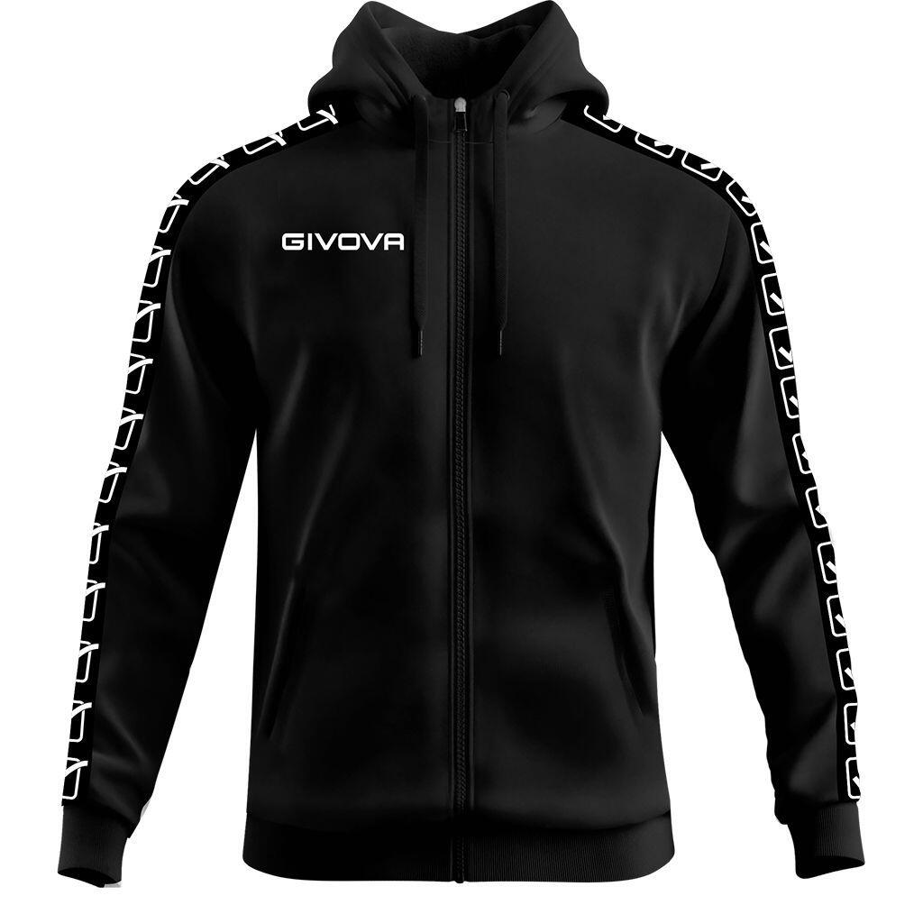 Bluza opaska z kapturem z pełnym zamkiem błyskawicznym Givova