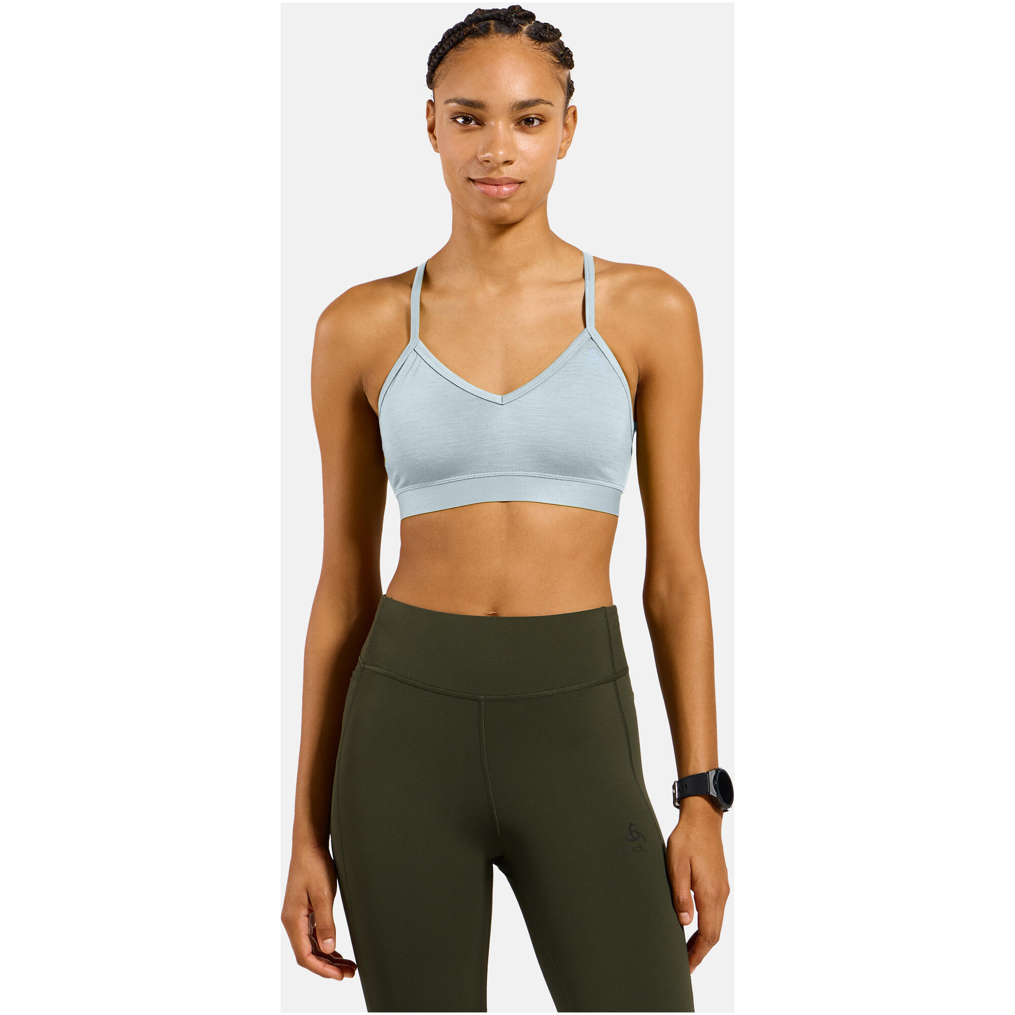Biustonosz sportowy damski ODLO Sport bra MERINO SOFT