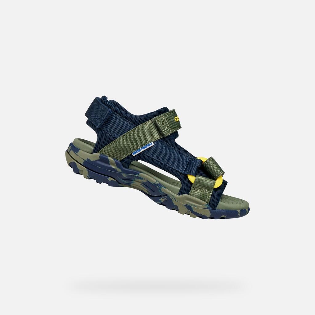Sandały GEOX J BOREALIS B Zielony