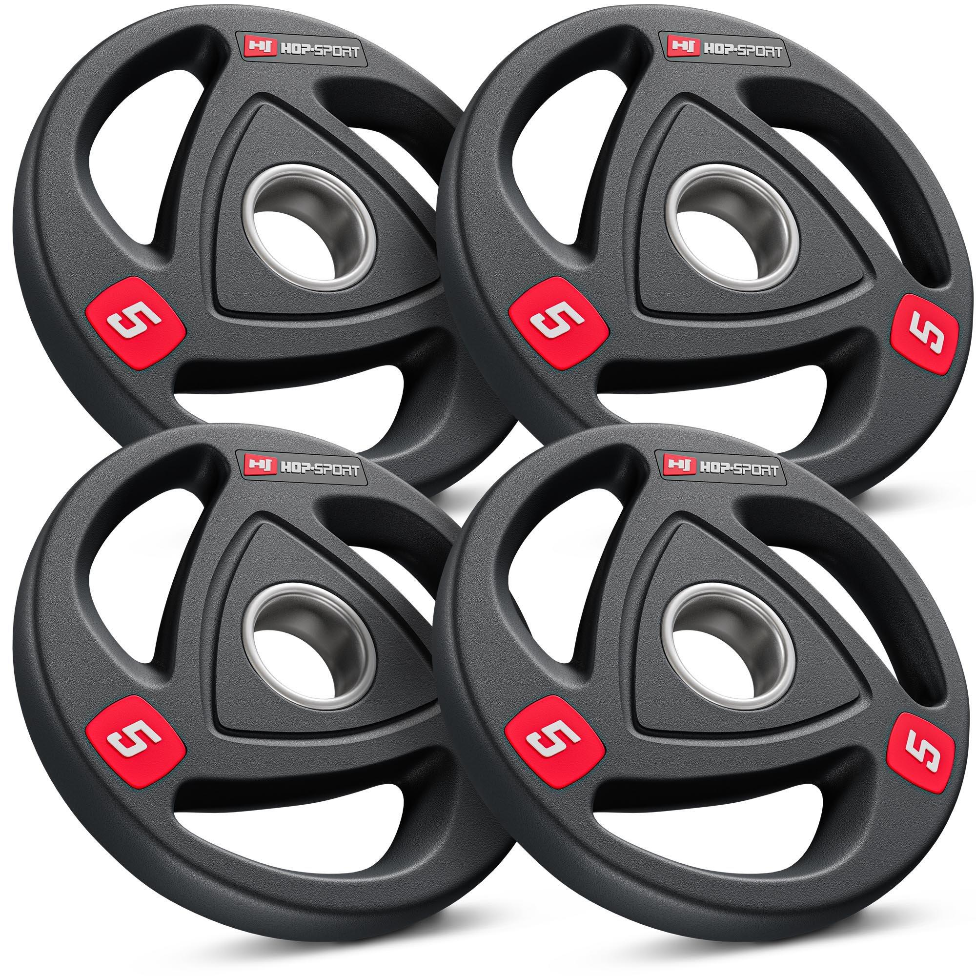 Zestaw obciążeń olimpijskich do sztangi Hop-Sport HS-OD5 4x5kg 51mm