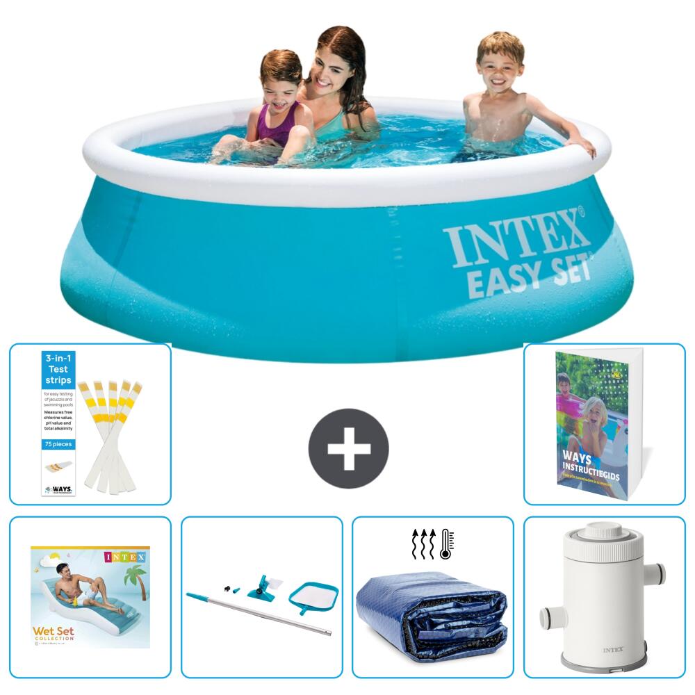 INTEX Basen Easy Set Okrągły - 183x51 cm - 7-częściowy S96