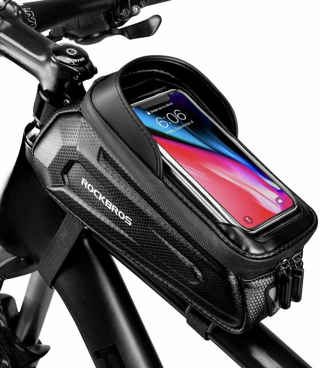 Torebka na telefon na ramę rowerową Rockbros B68