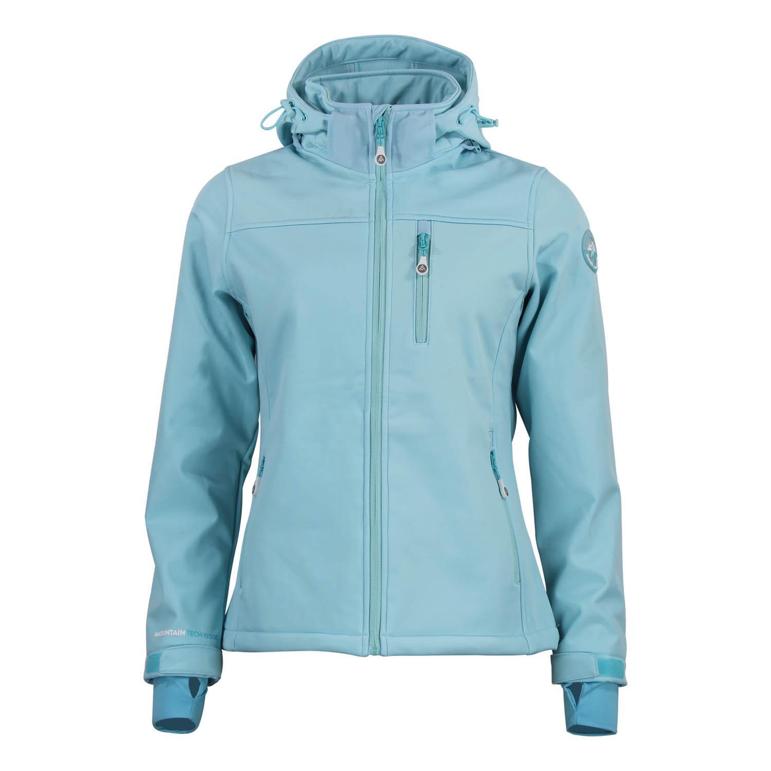 Kurtka damska softshell z kapturem Peak Mountain Aclaude
