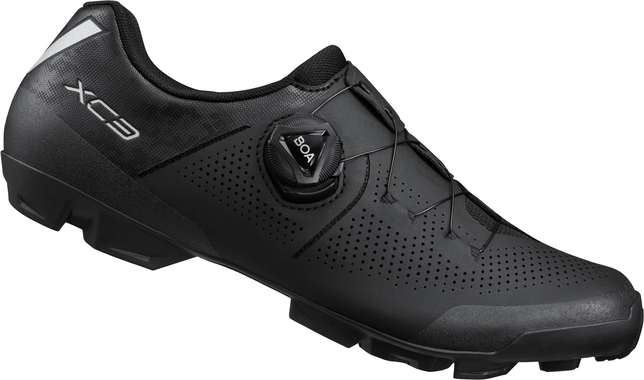 Buty rowerowe XC302W do rowerów górskich, czarne
