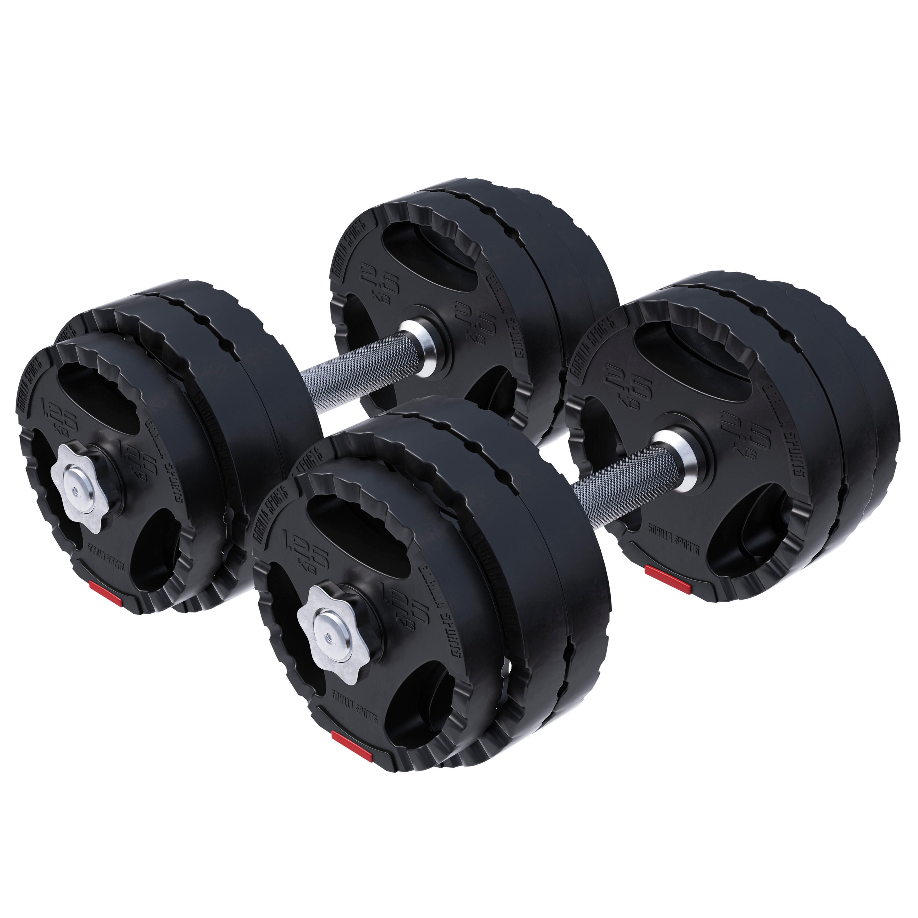 Hantle 2x15 regulowane bitumiczne 31mm Gorilla Sports