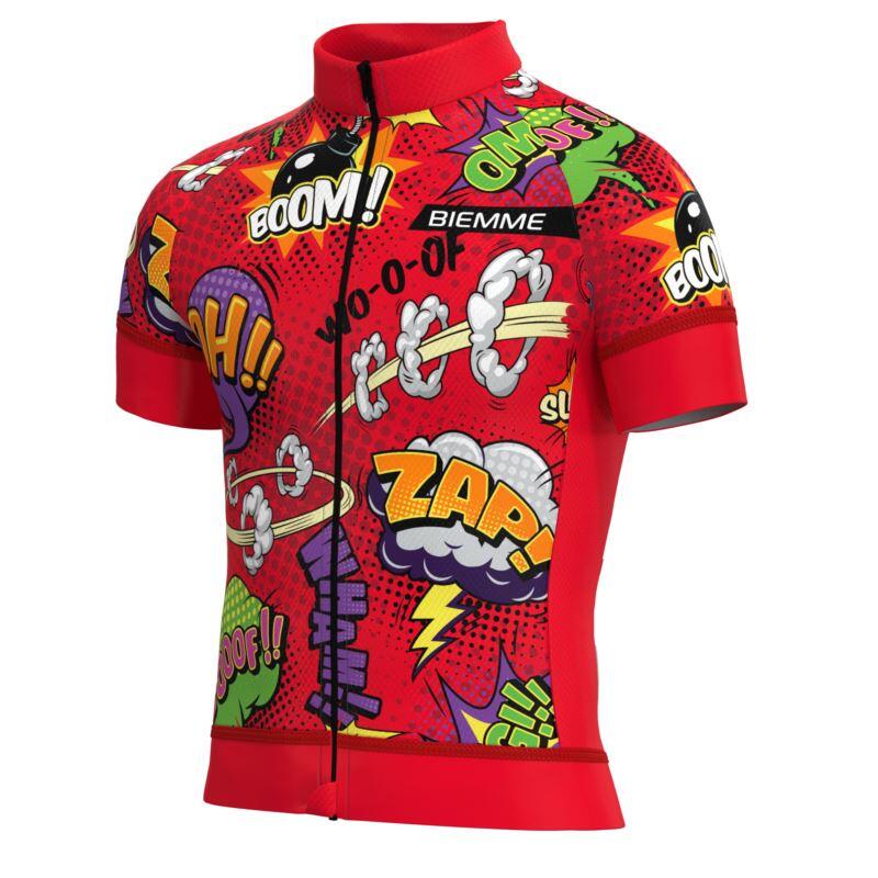 Koszulka rowerowa dziecięca Biemme Young