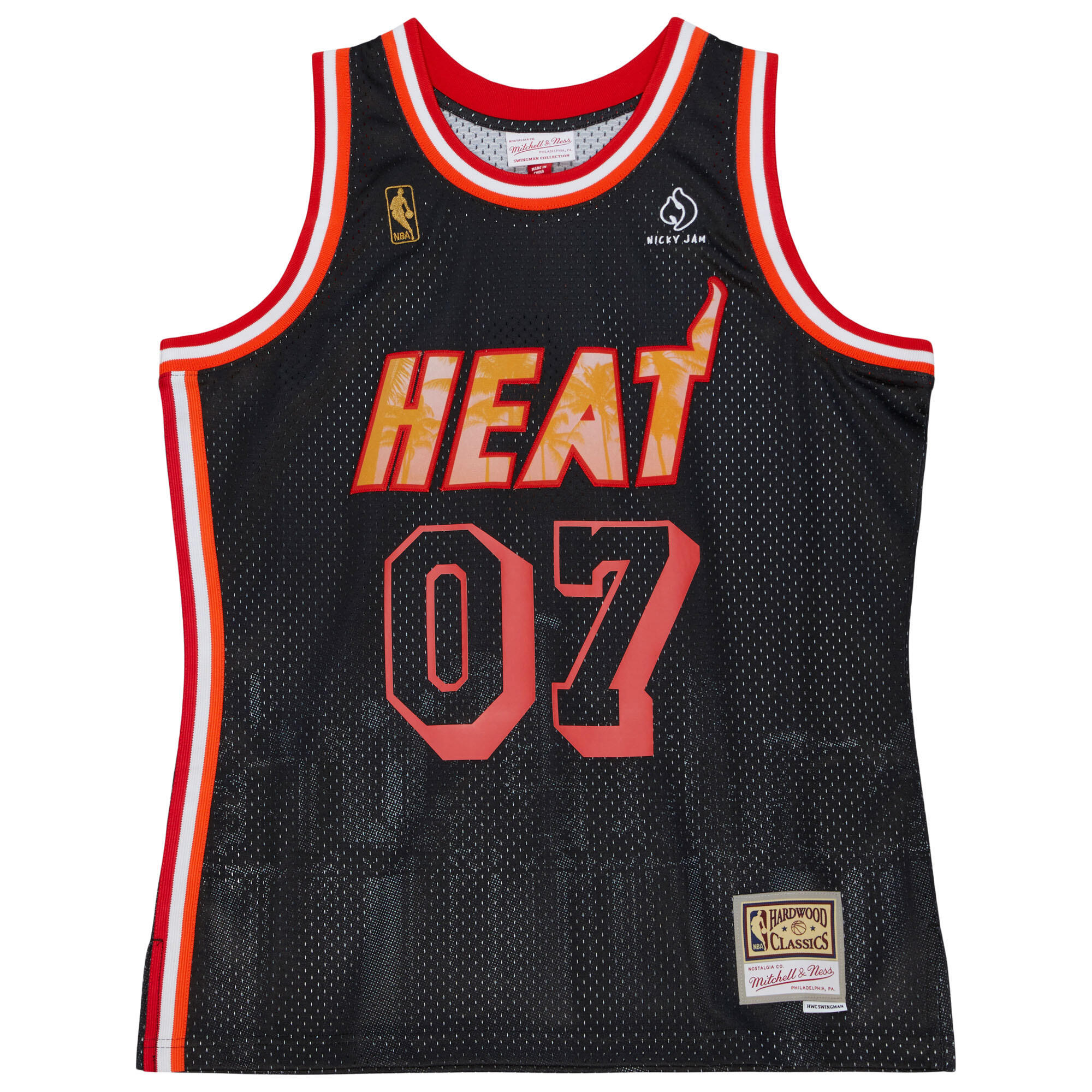 Jersey Miami Heat Nicky Jam Swingman
