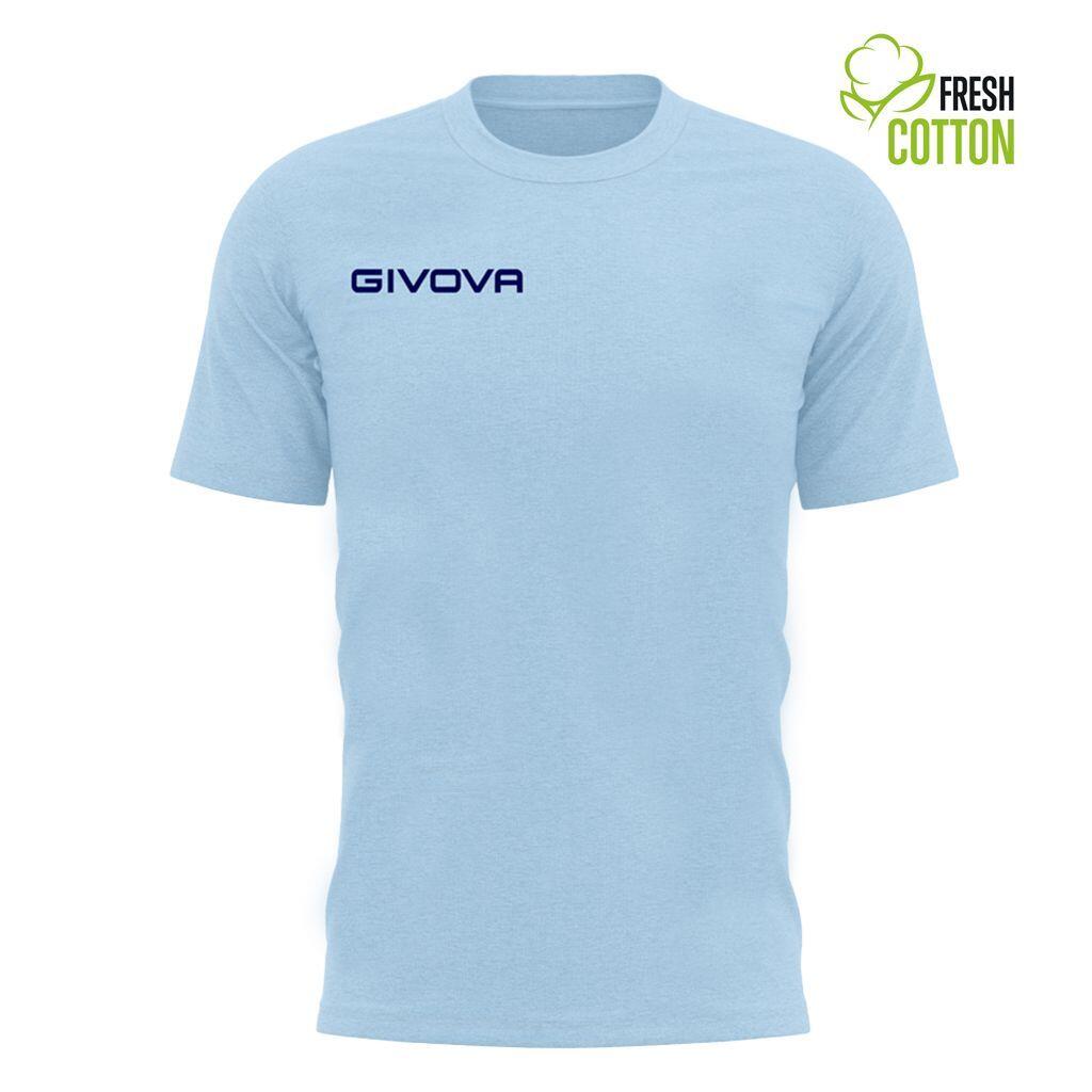 Bawełniana koszulka Givova Fresh Azul Claro Blue