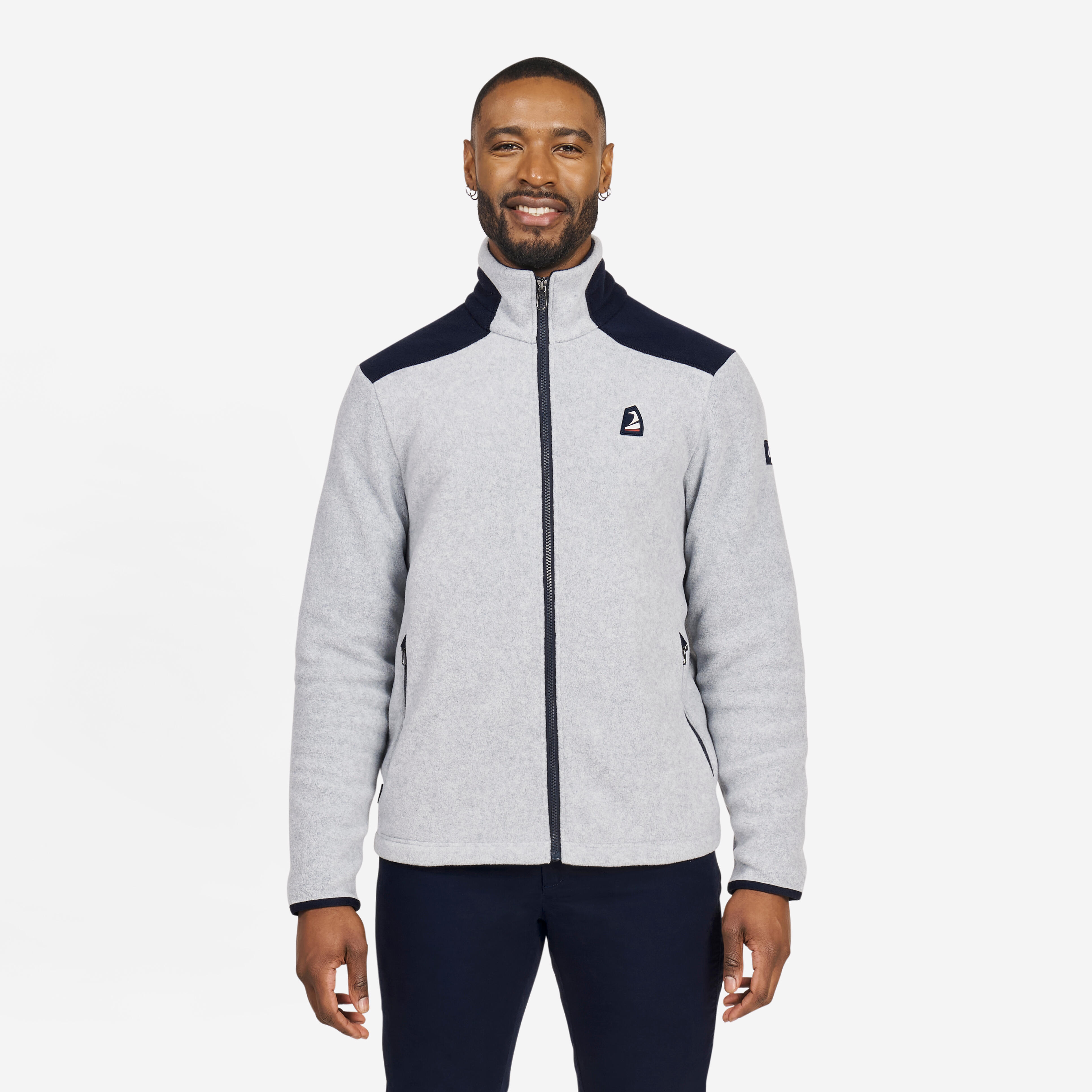Polar żeglarski męski Decathlon 100 ciepły