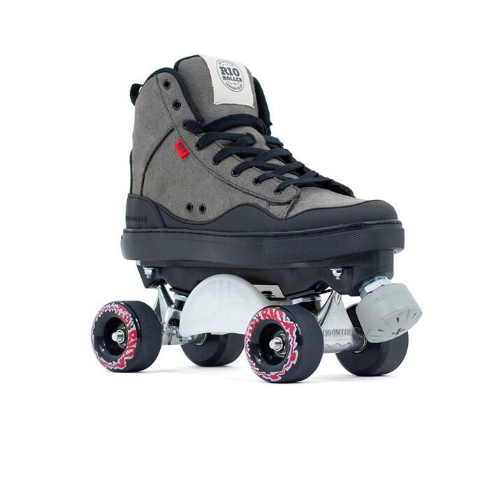 Rolki Dorosłych Rio Roller Rampy Wrotki - Szary - 43