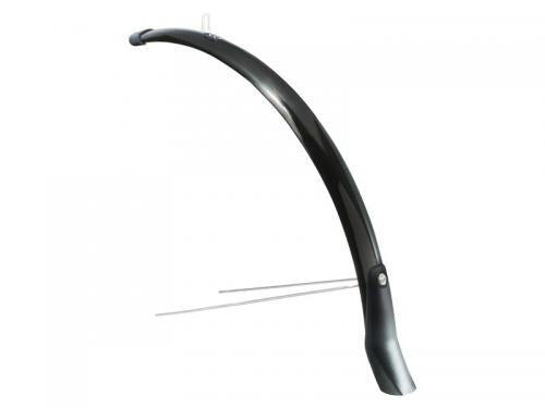 Eurofender Snello przedni błotnik 28 x 46 mm czarny