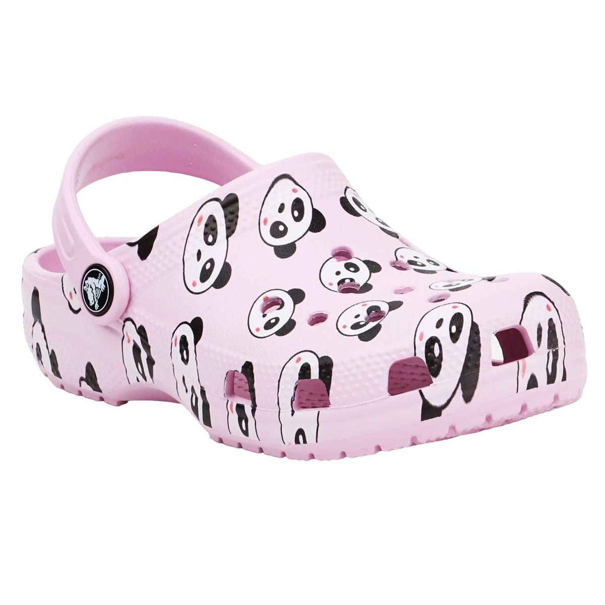 Klapki basenowe dla dzieci Crocs Classic Panda