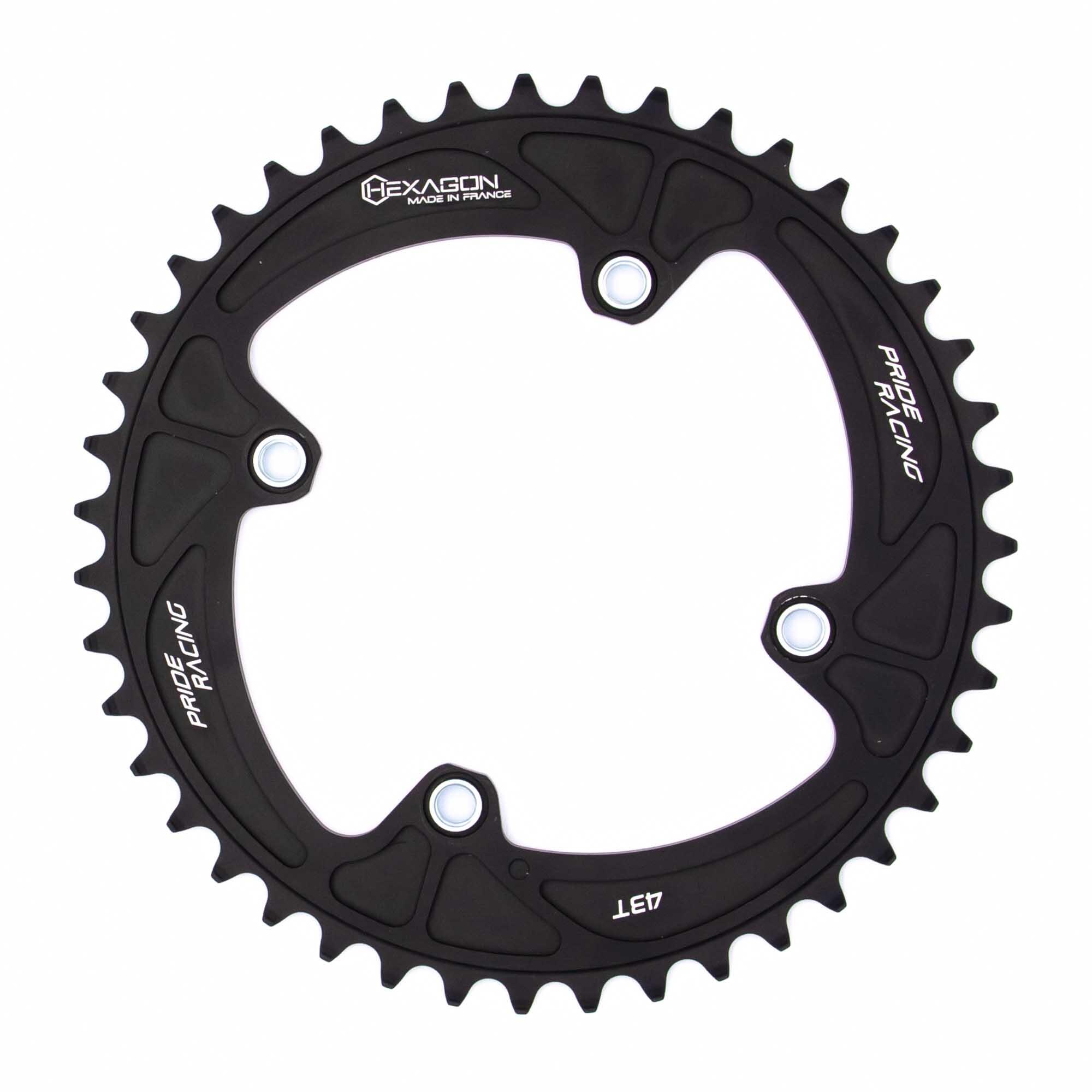 Koło łańcuchowe 4 śruba gwintowana Pride Racing Hexagon 40T