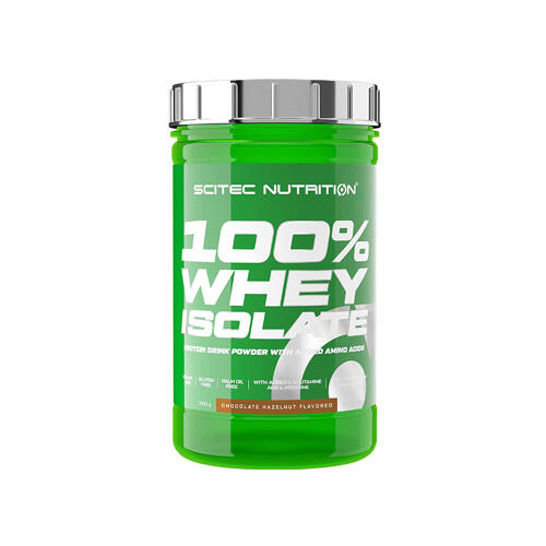 Izolat białka serwatki SCITEC 100% Whey Isolate 700g Chocolate-Hazelnut