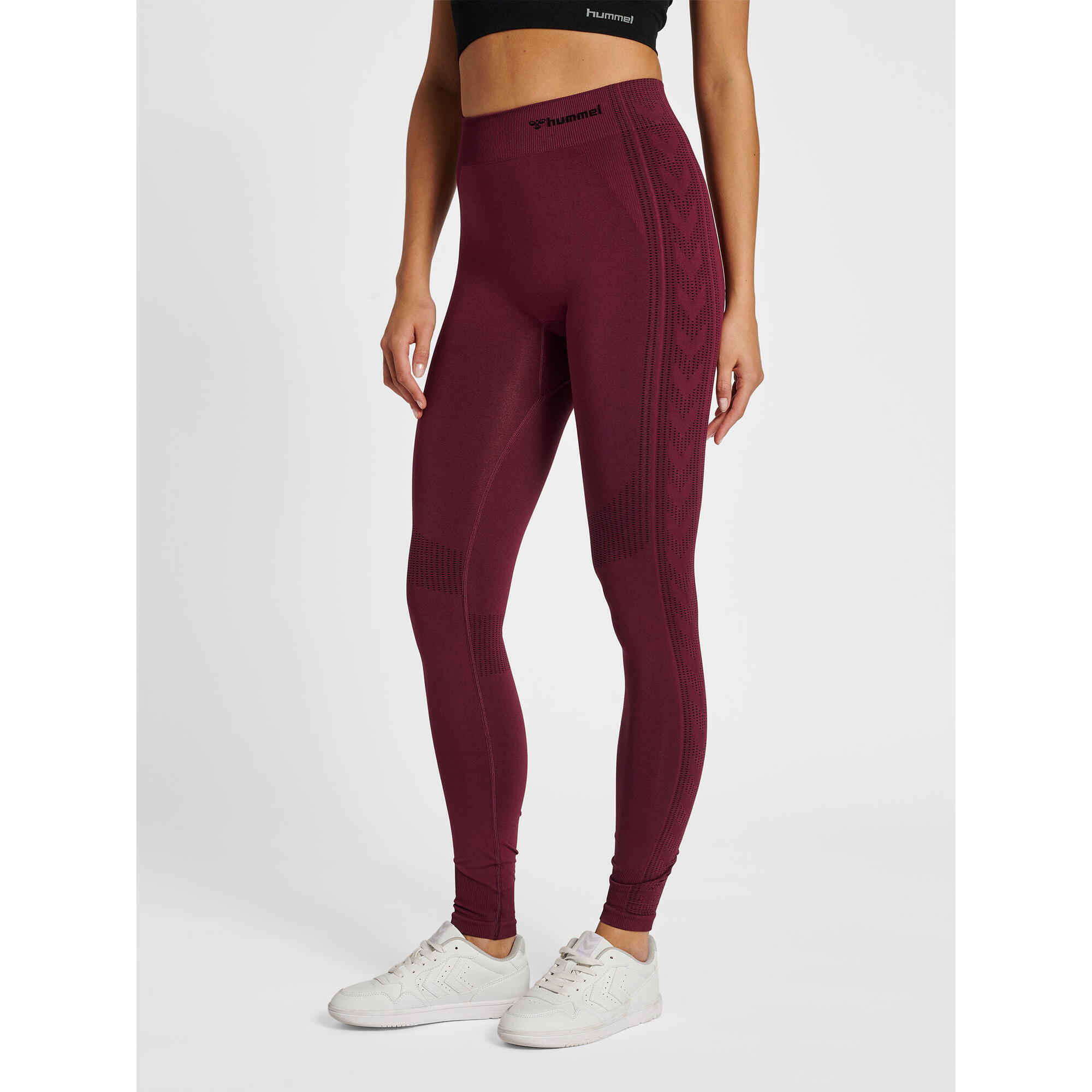Damskie legginsy bezszwowe Hummel Shaping
