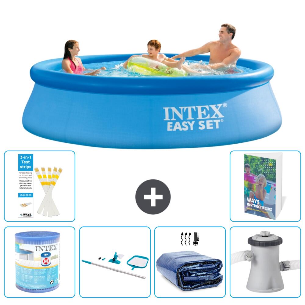 INTEX Basen Easy Set Okrągły - 305x76 cm - 7-częściowy S20