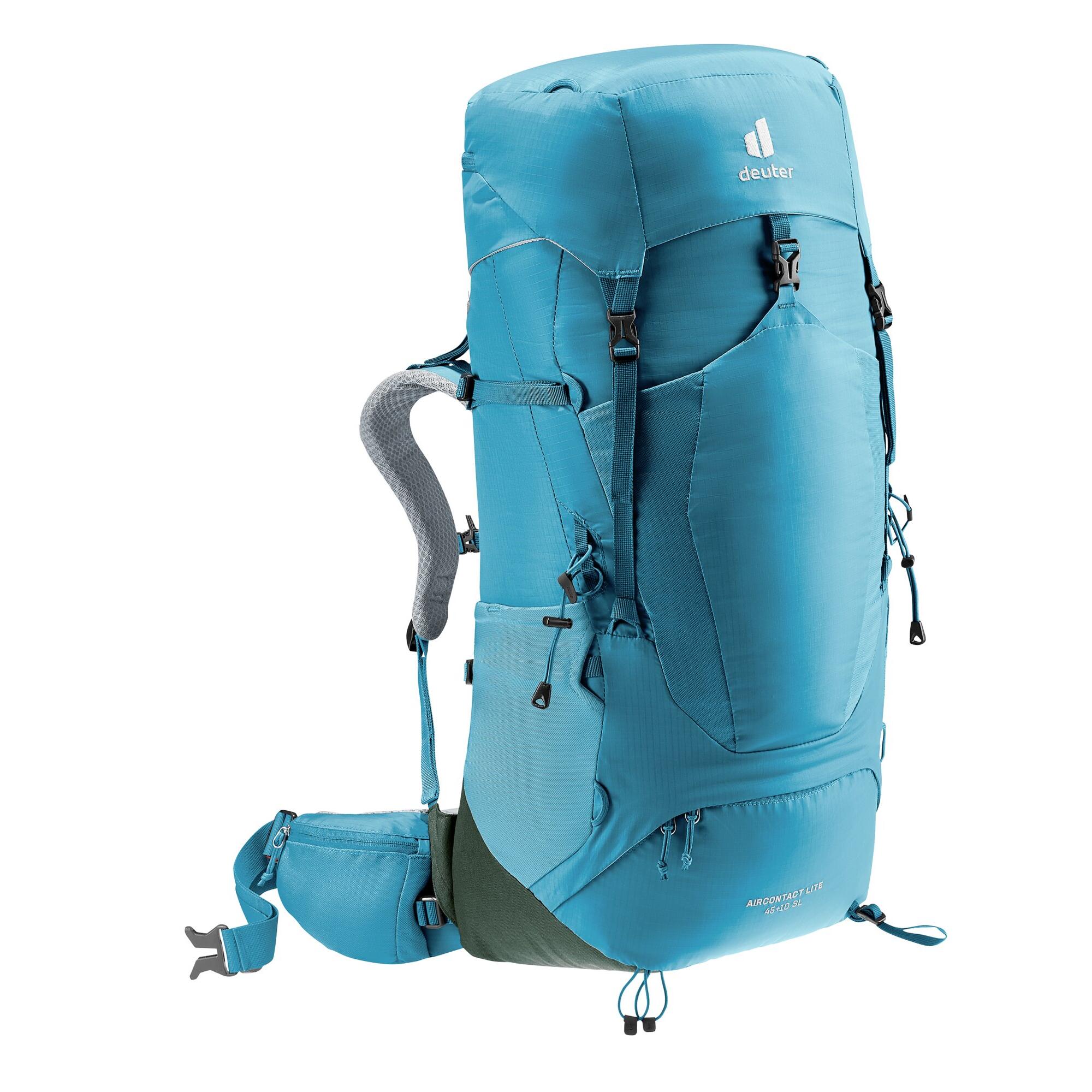 Plecak trekkingowy damski Deuter Aircontact Lite 45 + 10 SL - lagoon/ivy