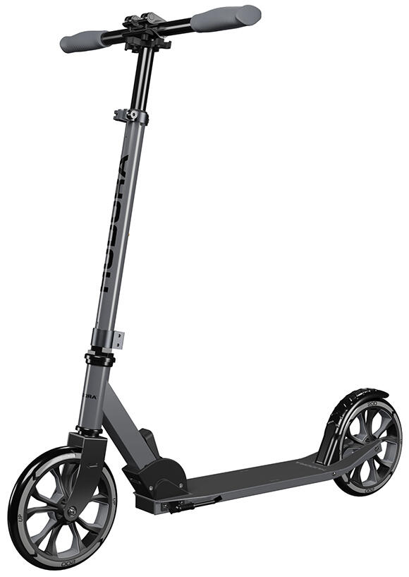 Hulajnoga Hudora Scooter Up 200 Szaro-Czarna