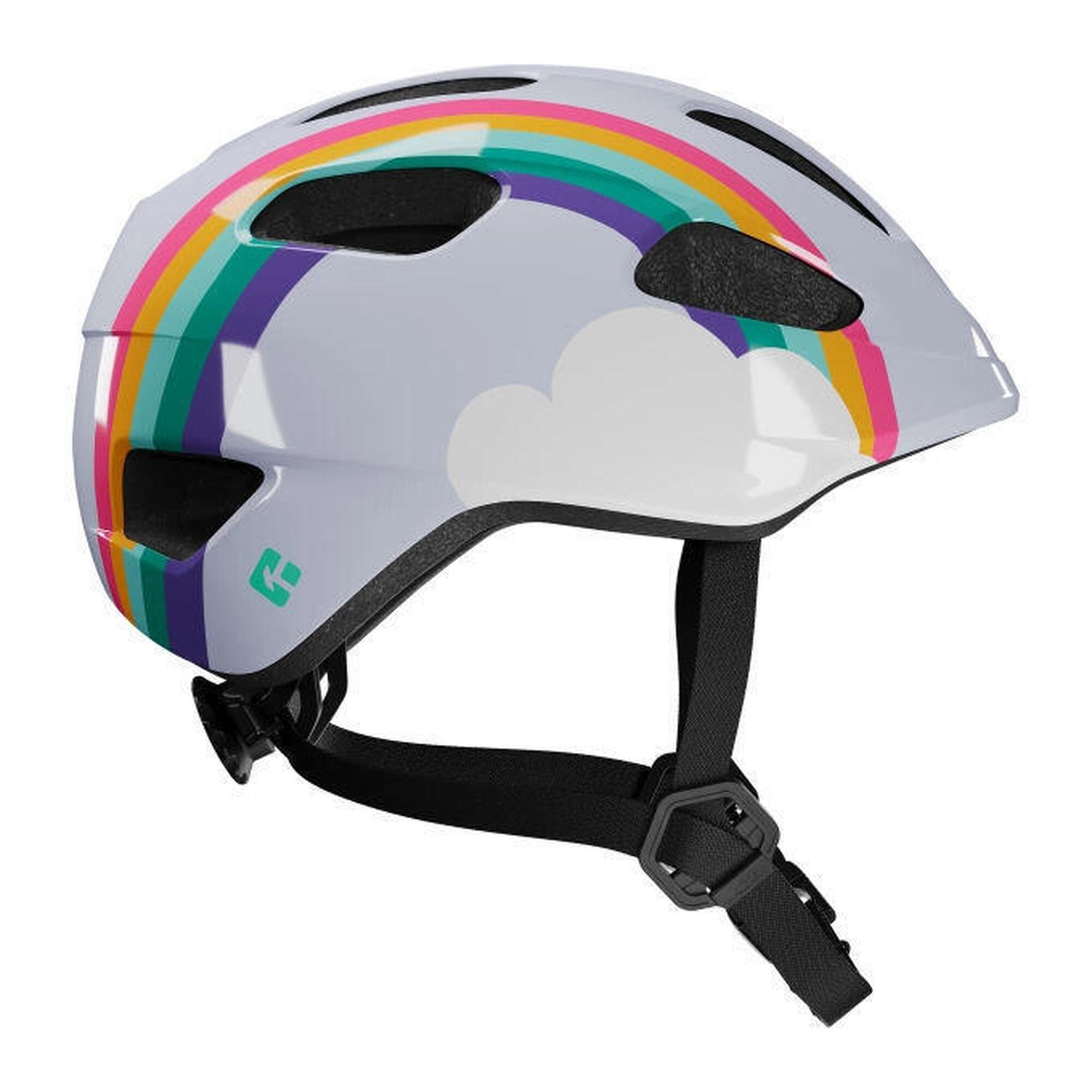 Dziecięcy kask rowerowy Pnut 2.0 KinetiCore Rainbow
