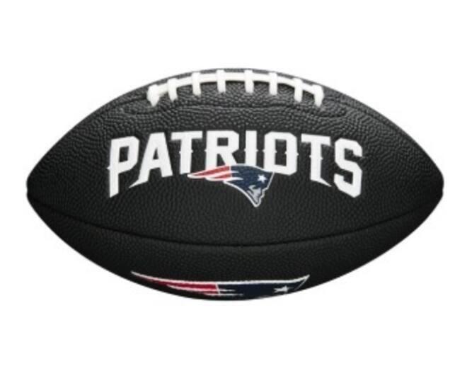 Mini ballon de Football Américain Wilson Soft touch NFL team logo New England Pa
