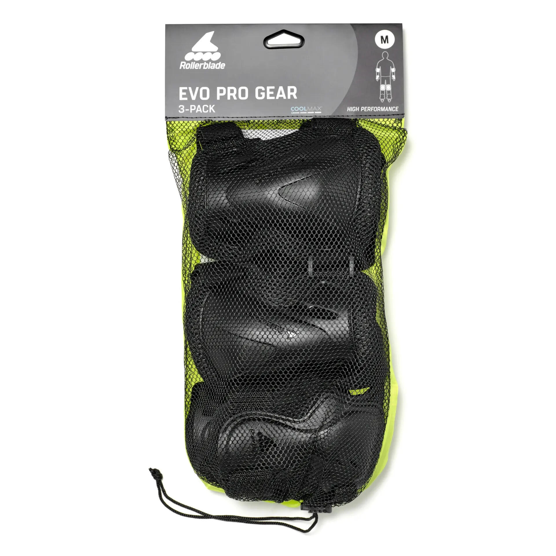 Zestaw ochraniaczy na łokcie, kolana, nadgarstki Rollerblade Evo Pro Pack