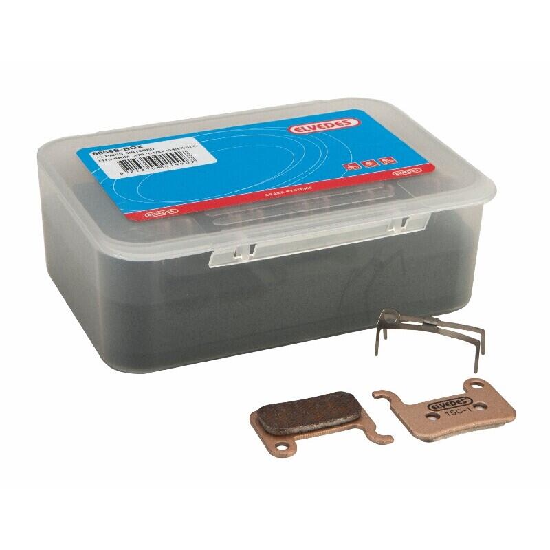 Para metalowych klocków hamulcowych do roweru Elvedes Shimano BR-M535  M545  M58