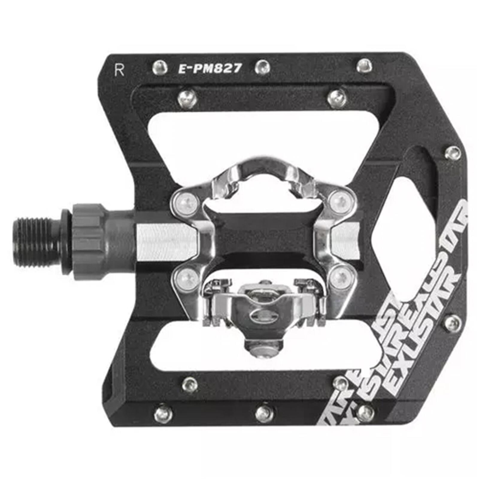 Exustar E-PM827 Dwustronne pedały SPD do MTB 9/16